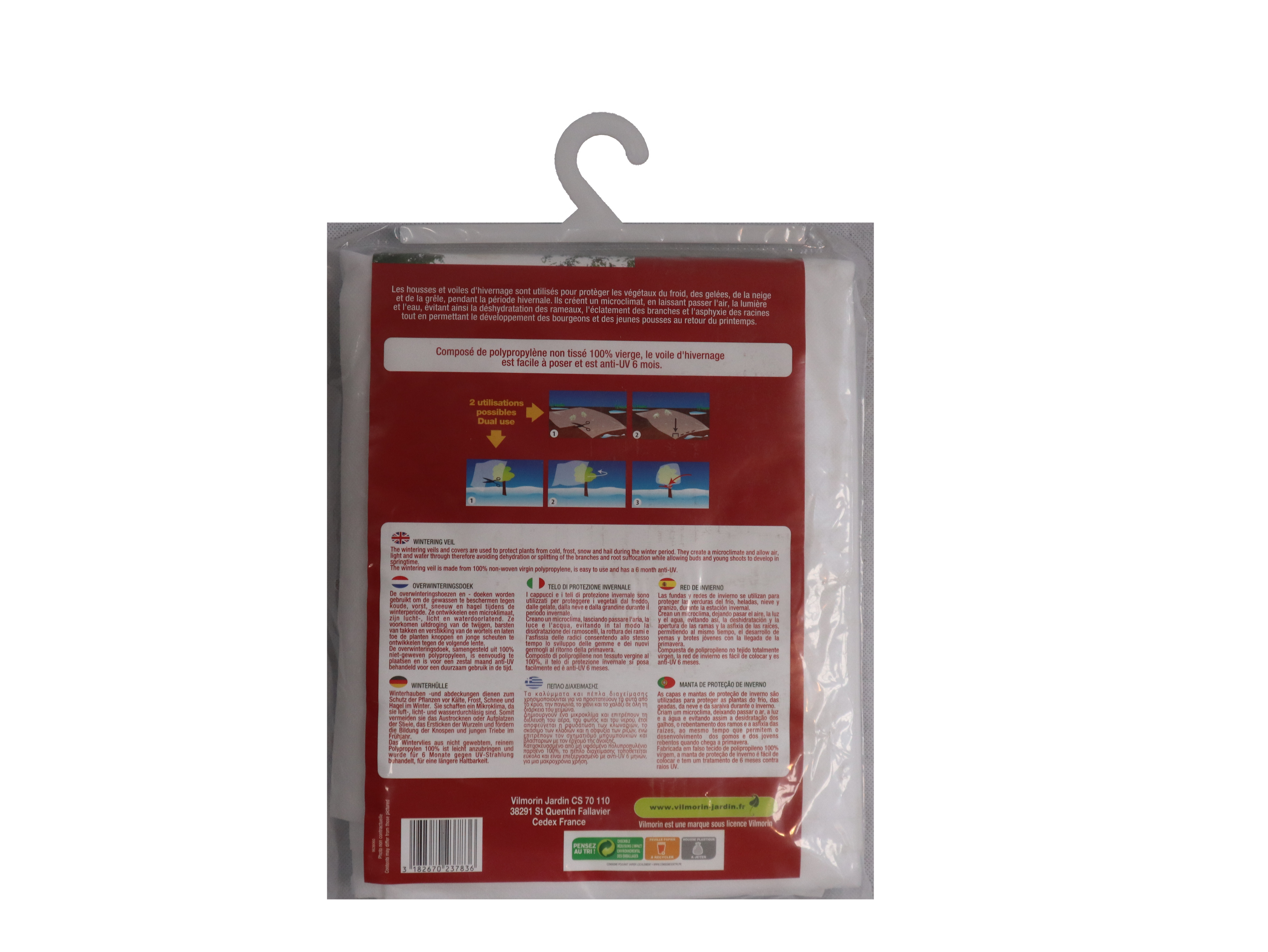 Voile d'hivernage 2mx5m 30gr/m² - 2