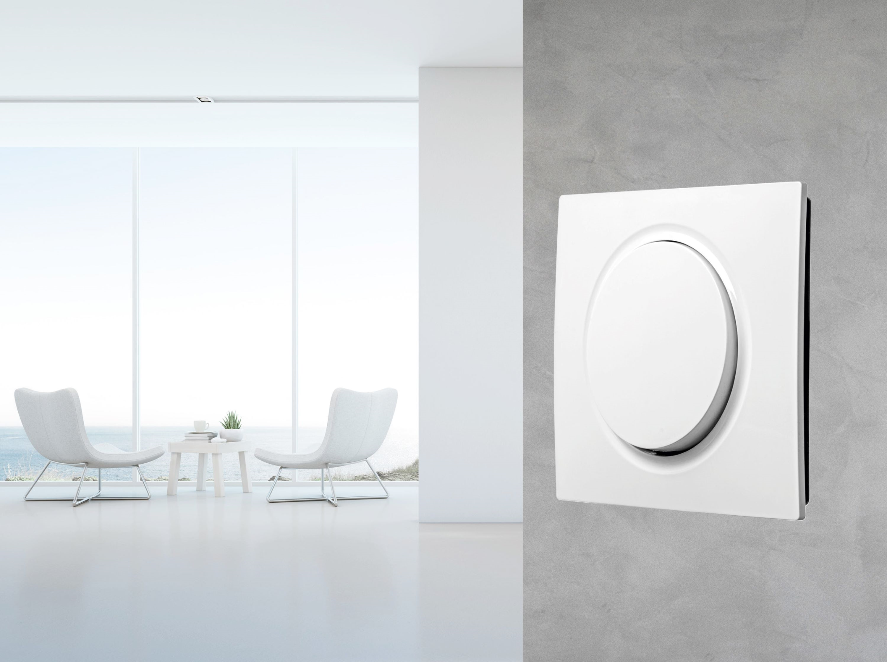 Włącznik pojedynczy Ardea Biały LEXMAN - 6