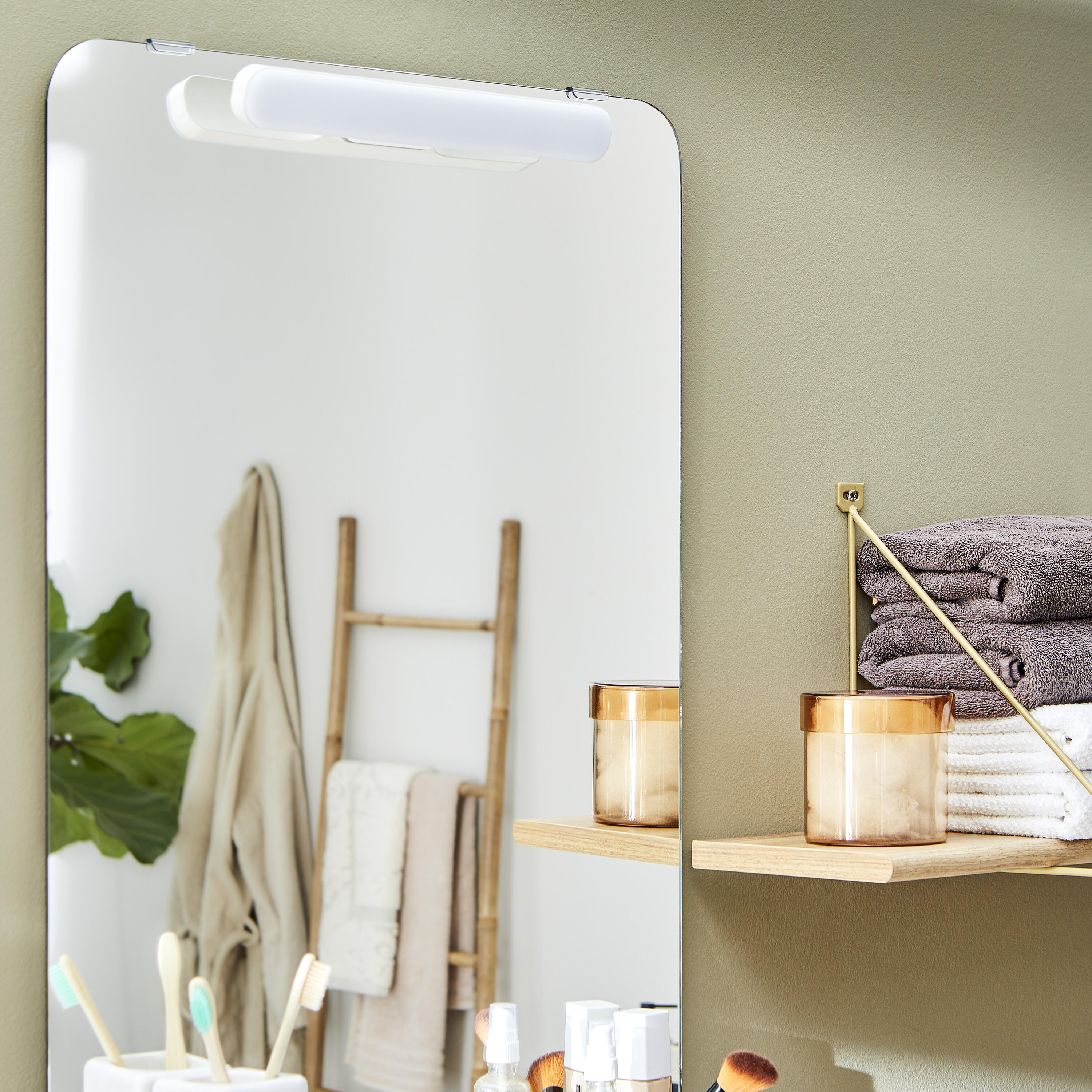 Lampa Paleni biała USB 28 cm IP44 LED Inspire - 3