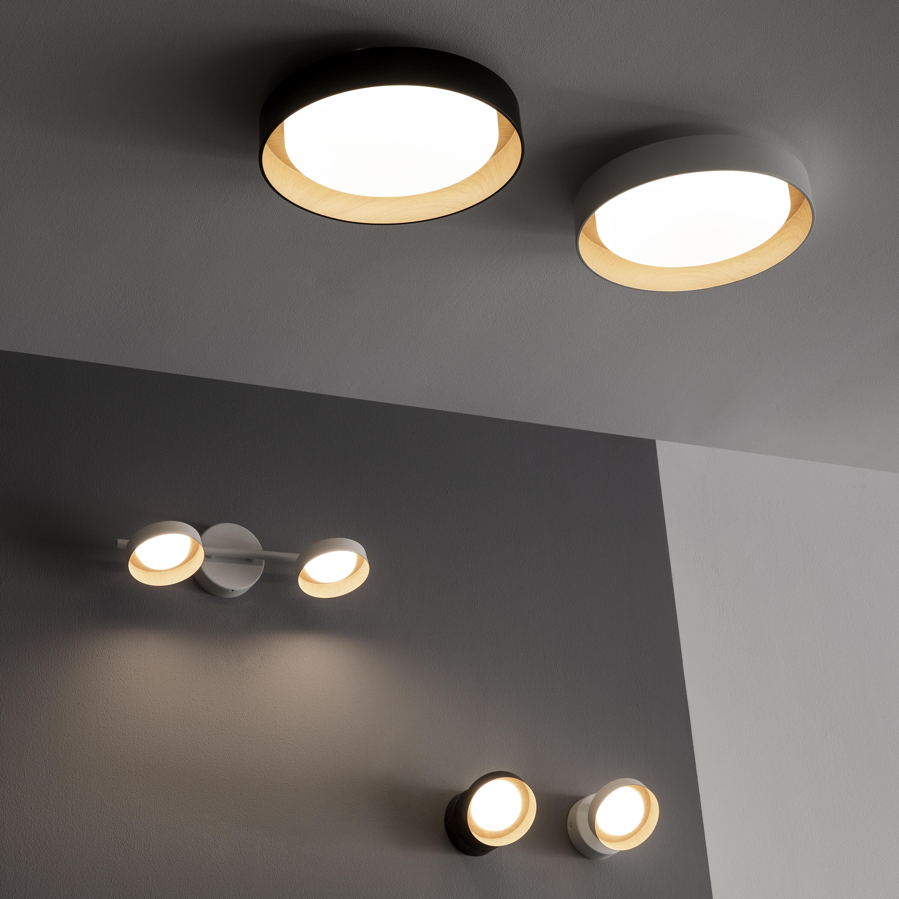 Foco decorativo com lâmpada Malai Inspire LED 540lm 1 luz pintado branco - 4