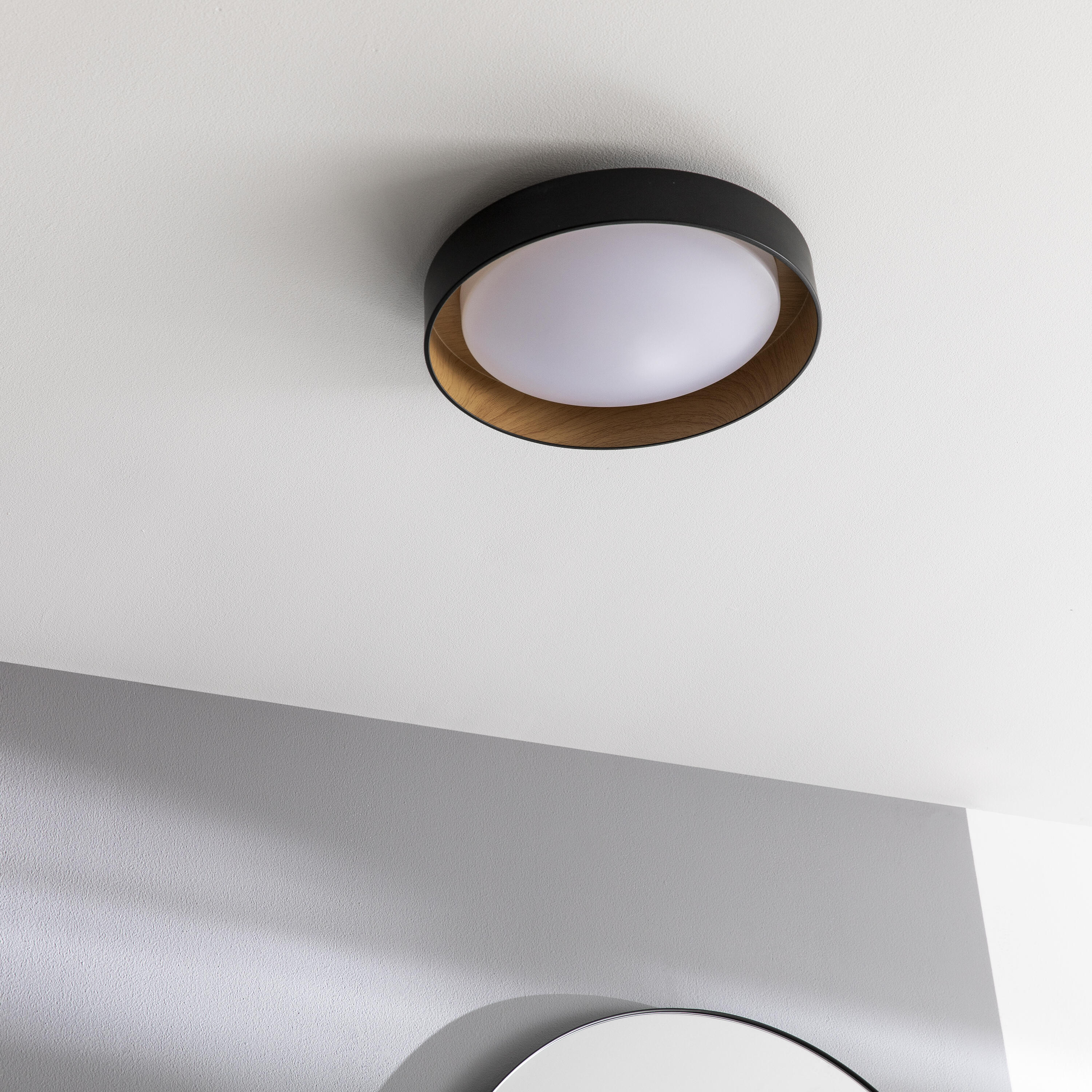 Plafon Malai czarny śr. 30 cm LED Inspire - 4