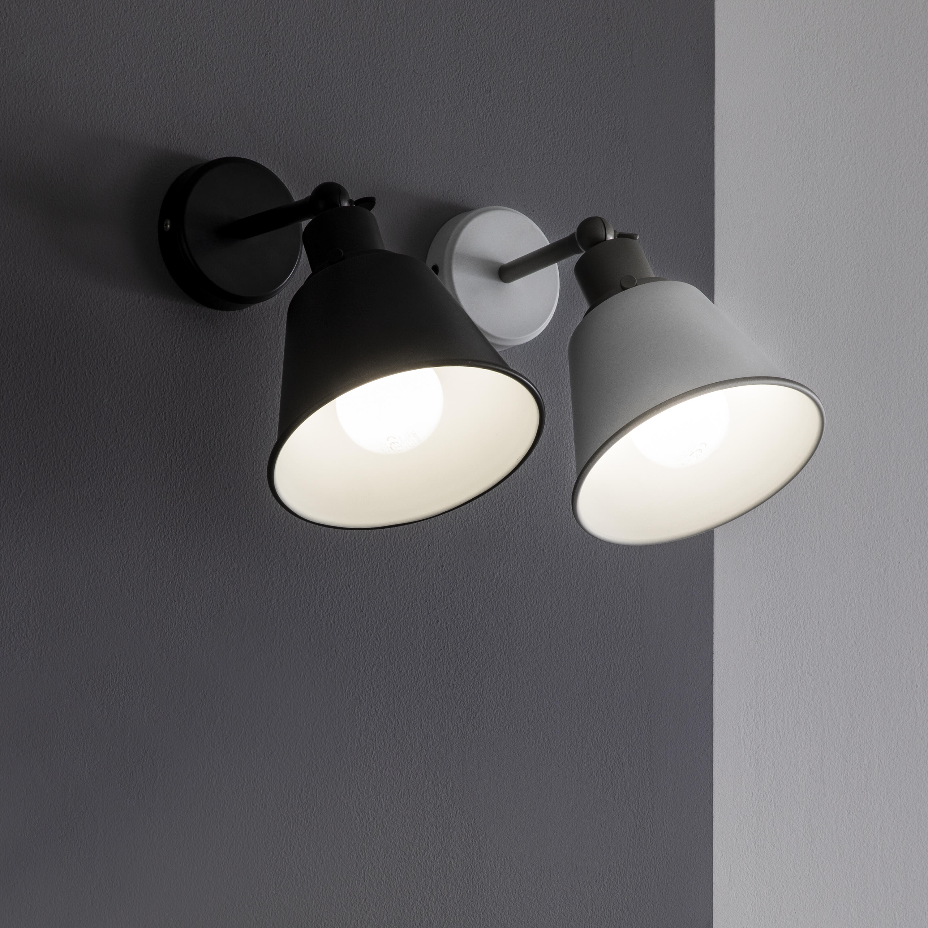 Reflektor Gerli czarny E27 IP44 Inspire - 5