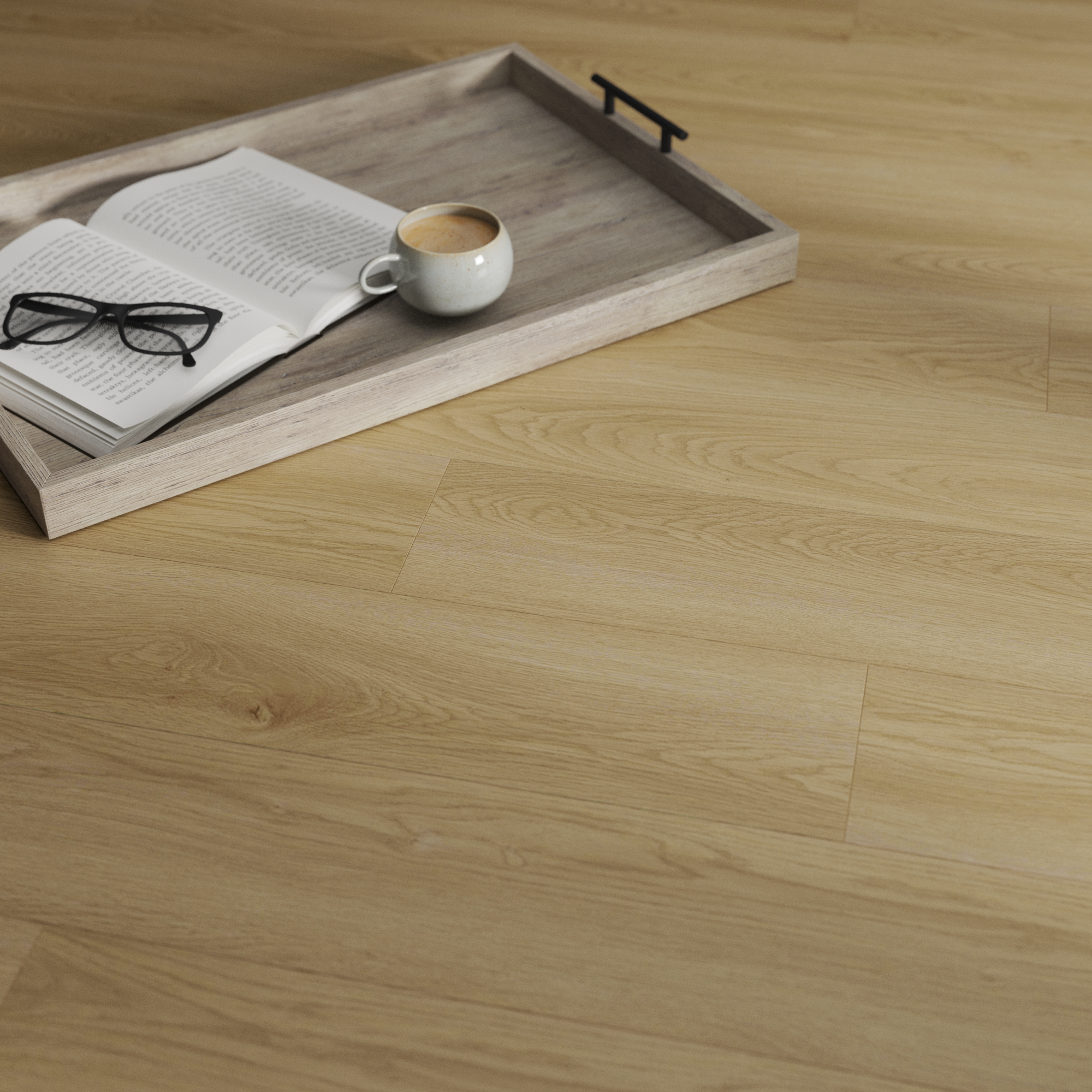 Pavimento vinílico SPC click flutuante Invarell forte Artens 4 mm NAT315 - 7