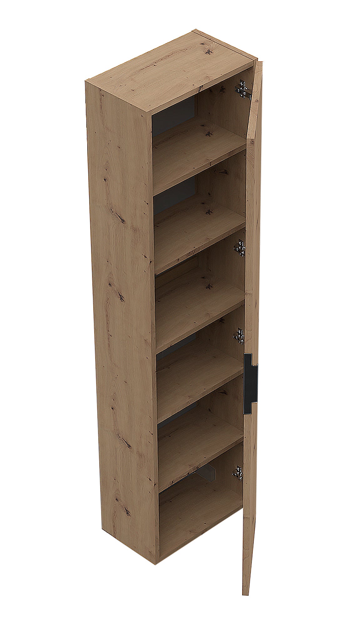 Móvel alto 40X25X150 cm carvalho Luca - 3