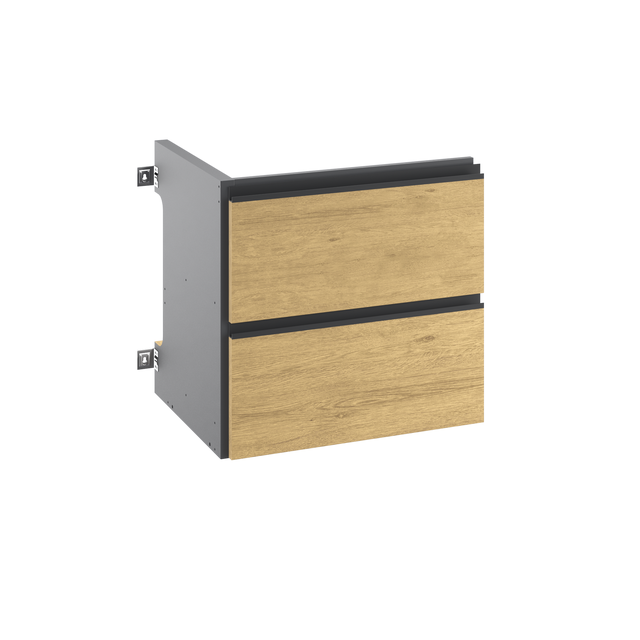 Extensão para móvel de casa de banho 60 x 48 x 58 cm carvalho sensea studio