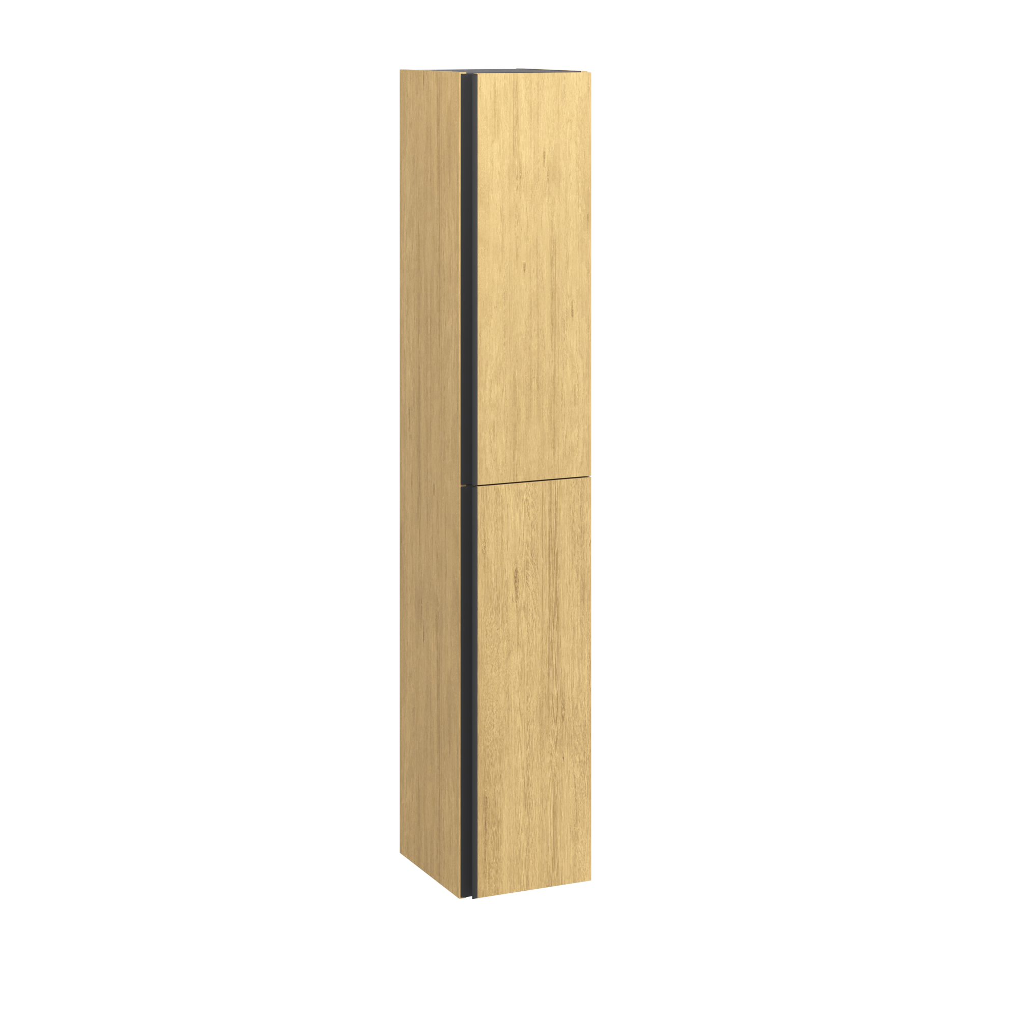 Columna de baño new studio roble claro 30x173x35 cm