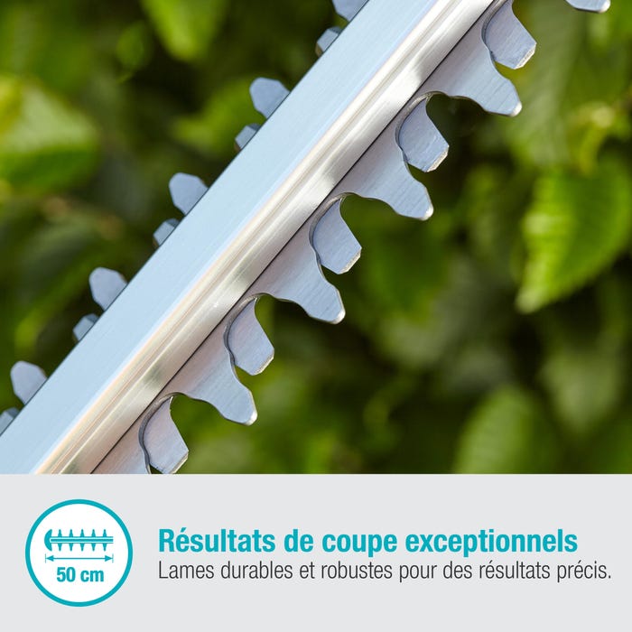 Taille haie batterie Gardena lames robustes