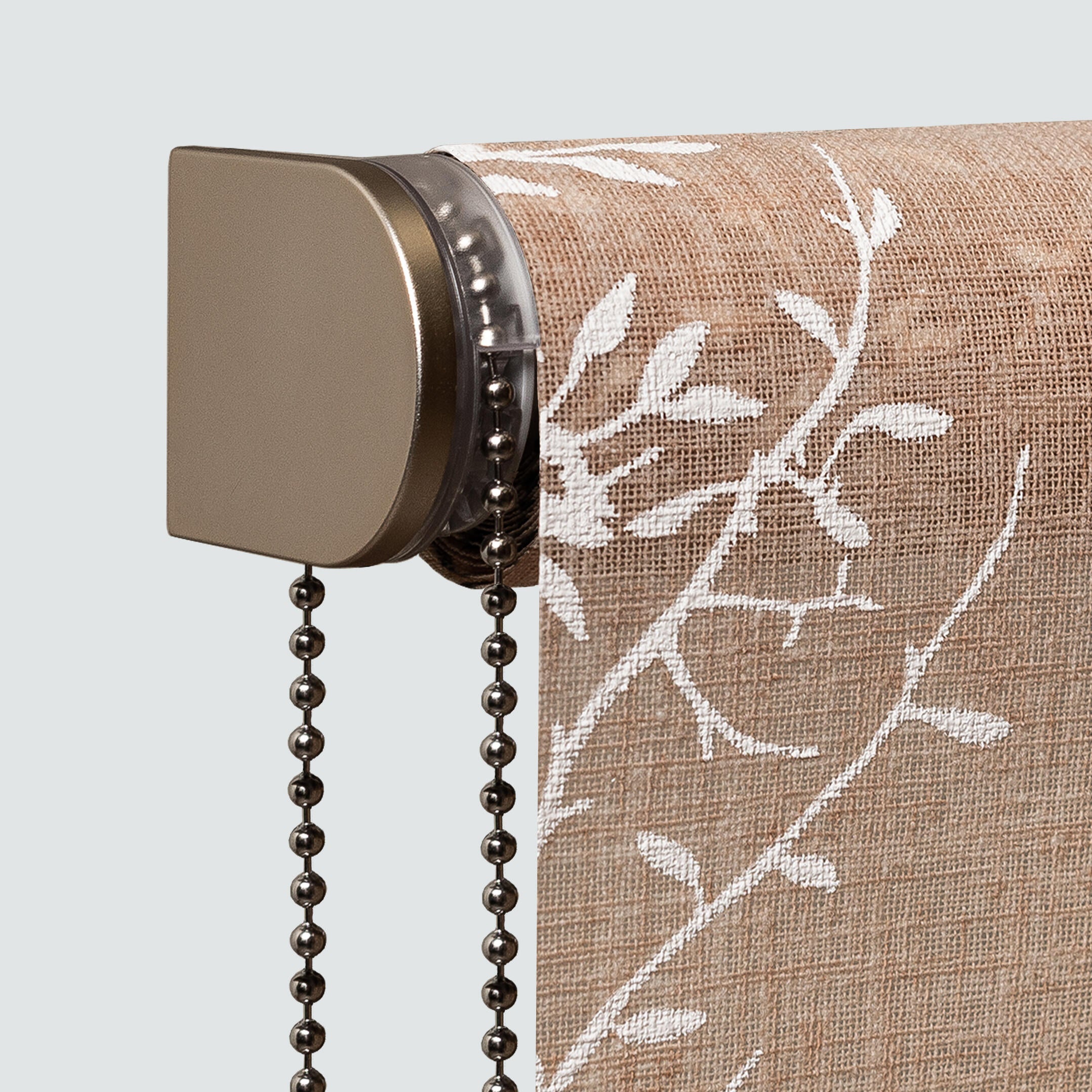 Estor enrollable translúcido Oasis de 200x250 poliéster planta blanco con cadena - 4