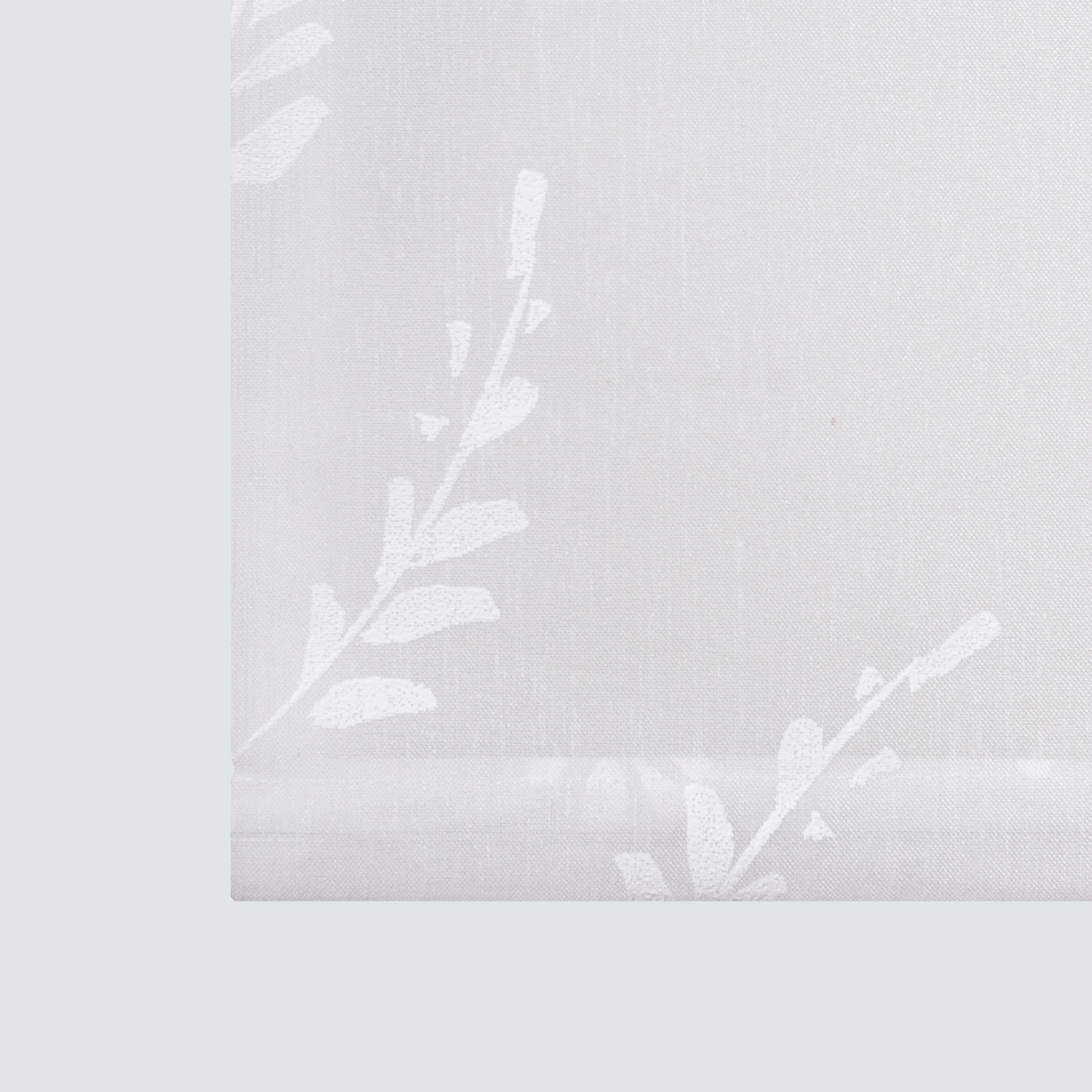 Estor enrollable translúcido  con cadena Pampa poliéster hoja blanco  de 75x250cm - 4