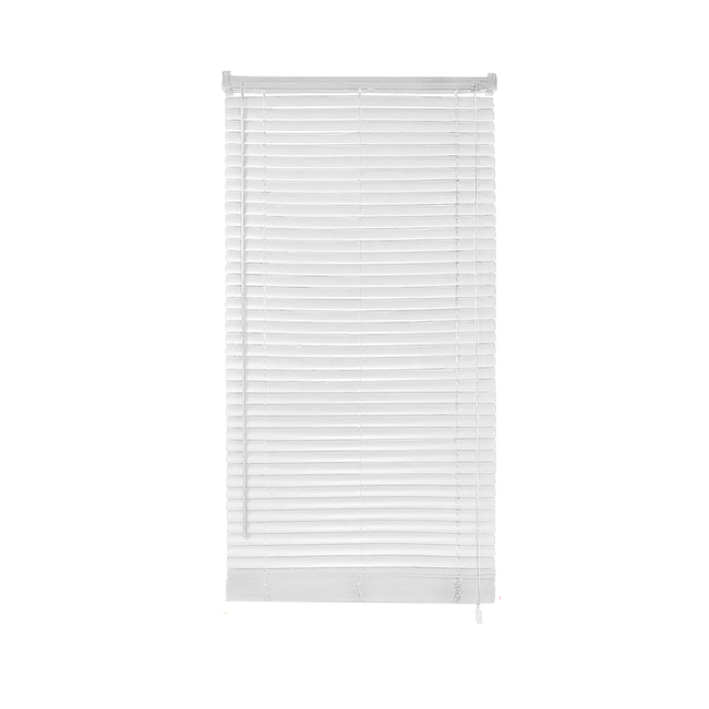 Veneziana Brega in pvc, bianco 50 x 155 cm, Larghezza lamelle: 24.5 mm