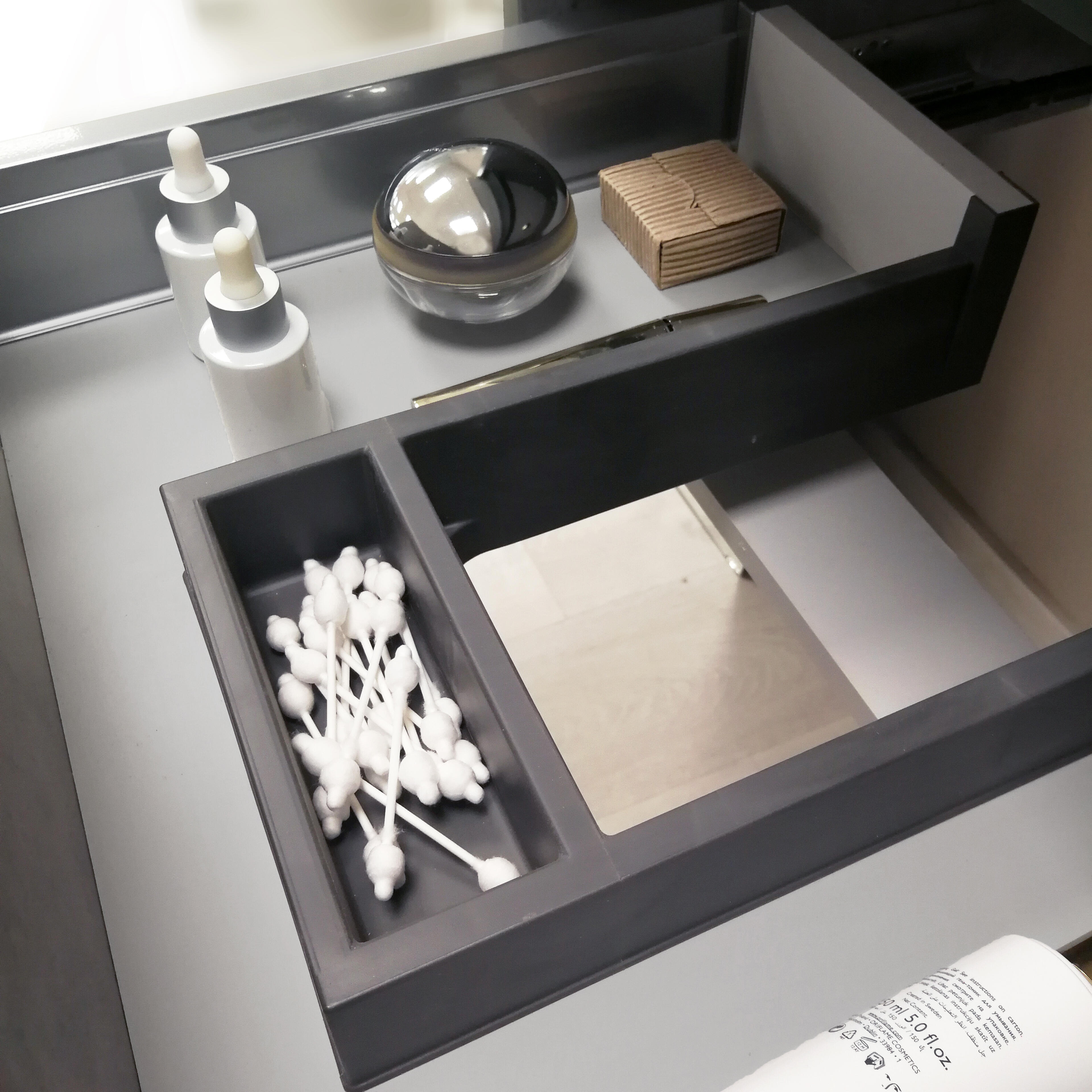 Mueble de baño Alda olmo 90x46 cm (lavabo no incluido) - 7