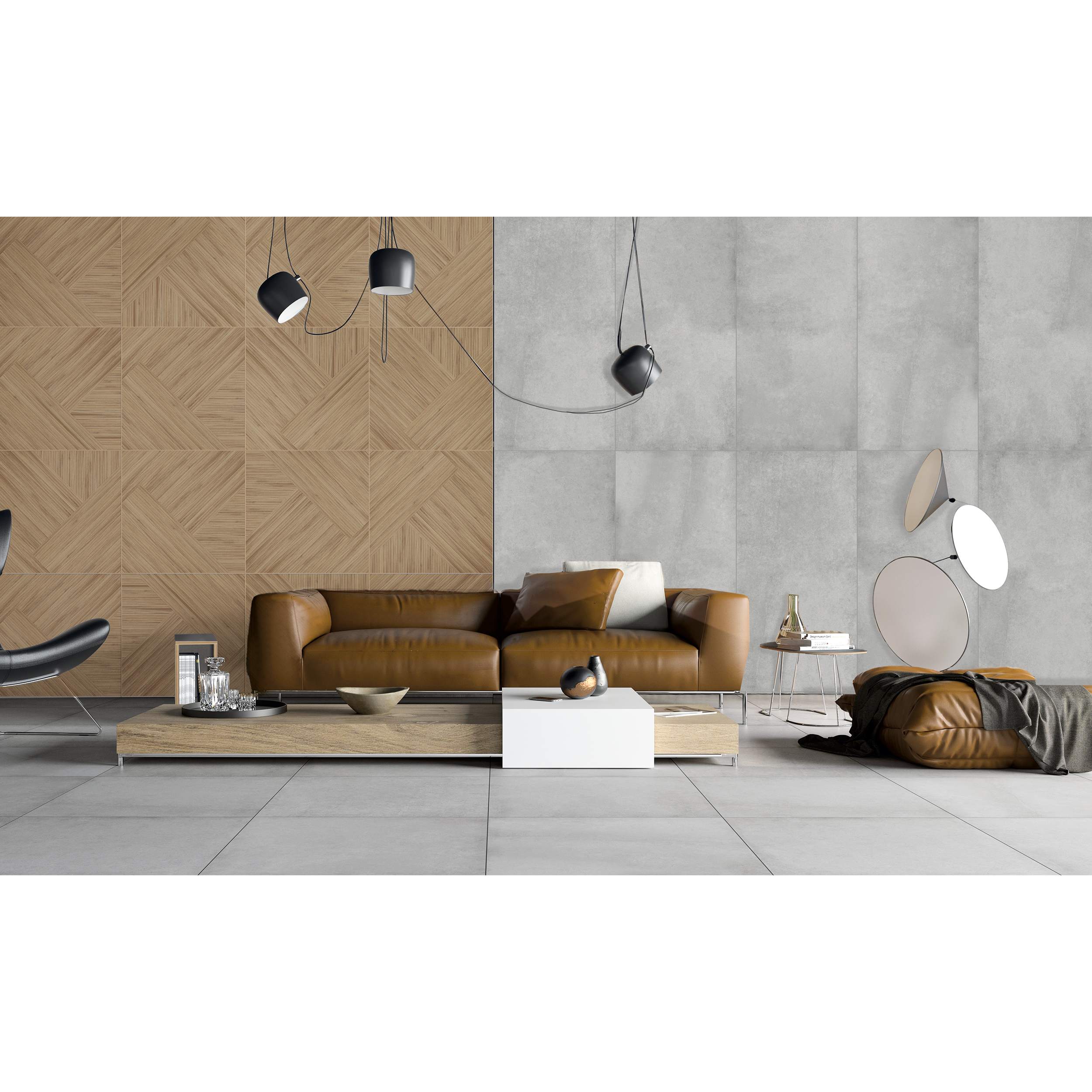 Gres szkliwiony Trend Silver 60x119.5 Greenline Tiles - 8