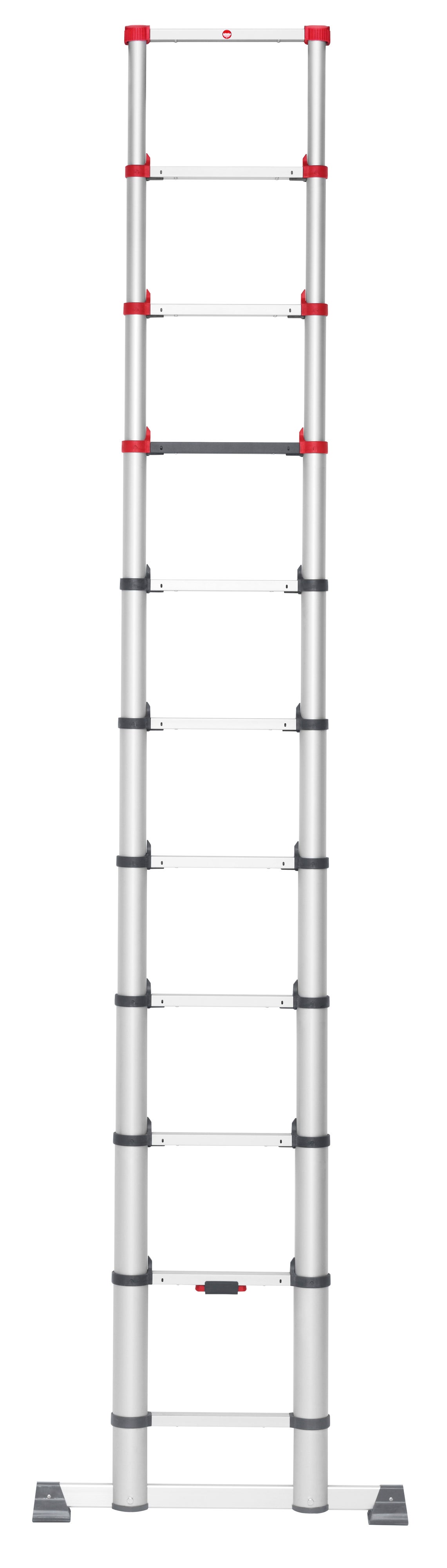 Echelle télescopique aluminium HAILO 11 marches - 14