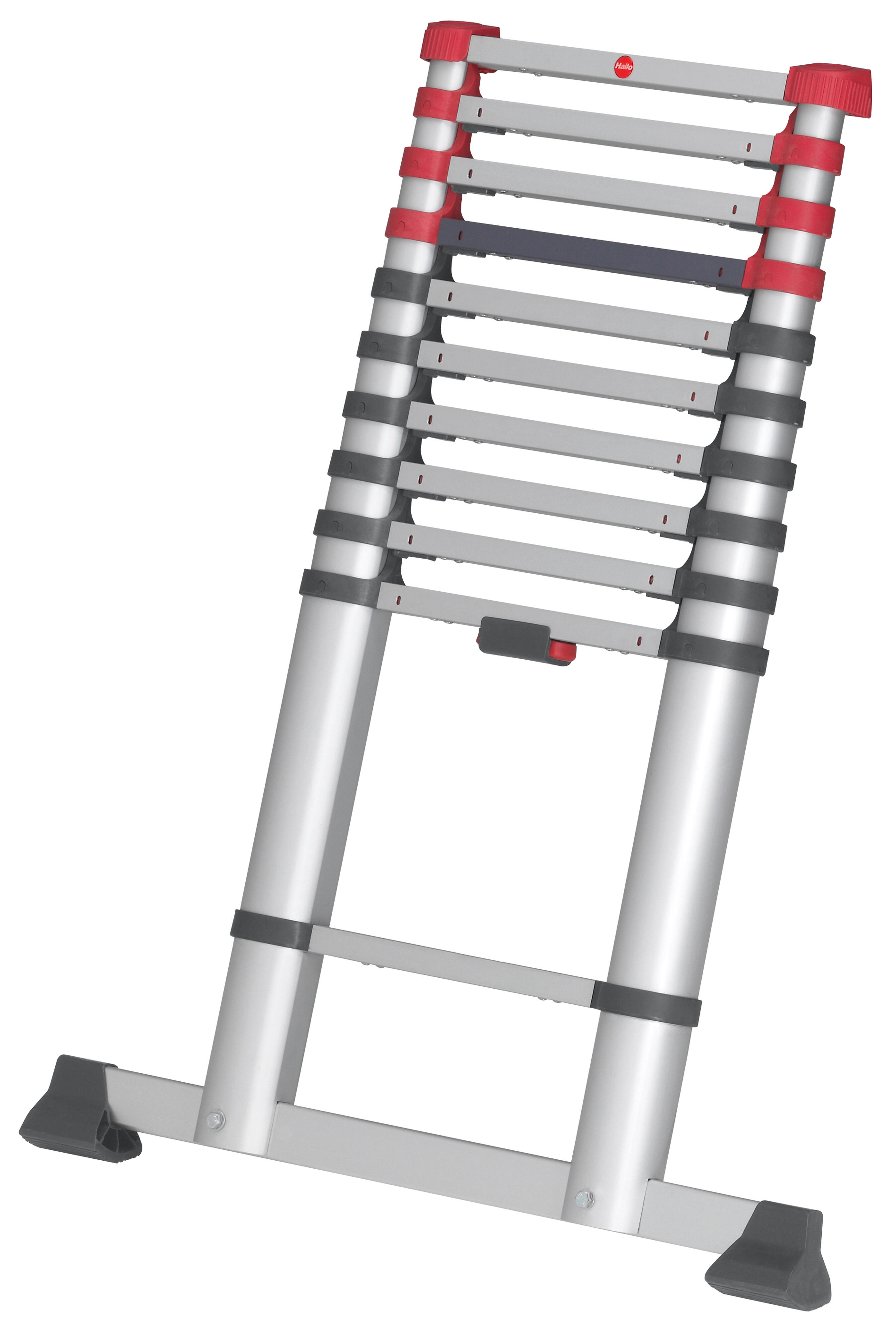 Echelle télescopique aluminium HAILO 11 marches - 12