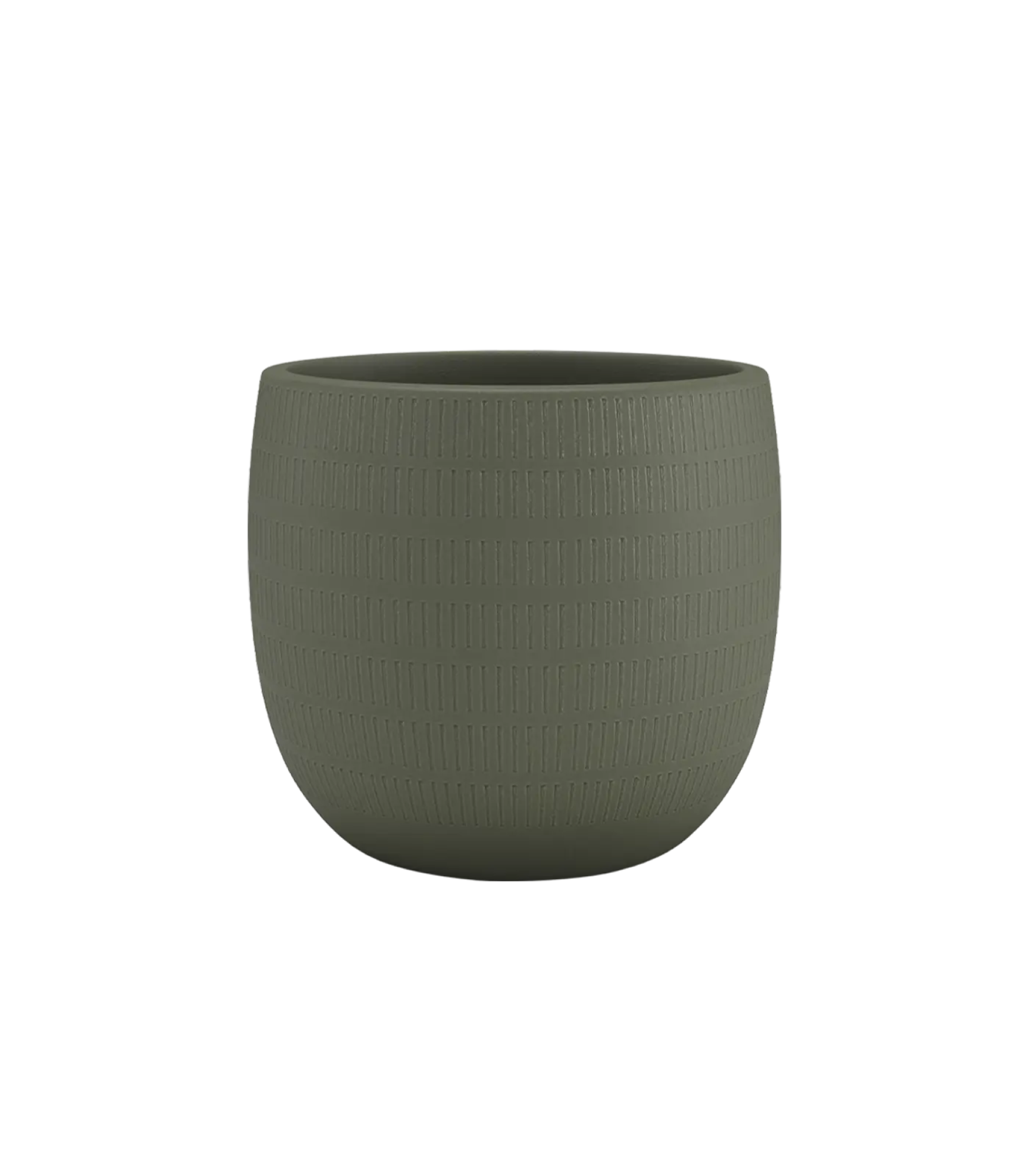 Vaso de cerâmica AURA 25 cm VERDE ARTEVASI - 4