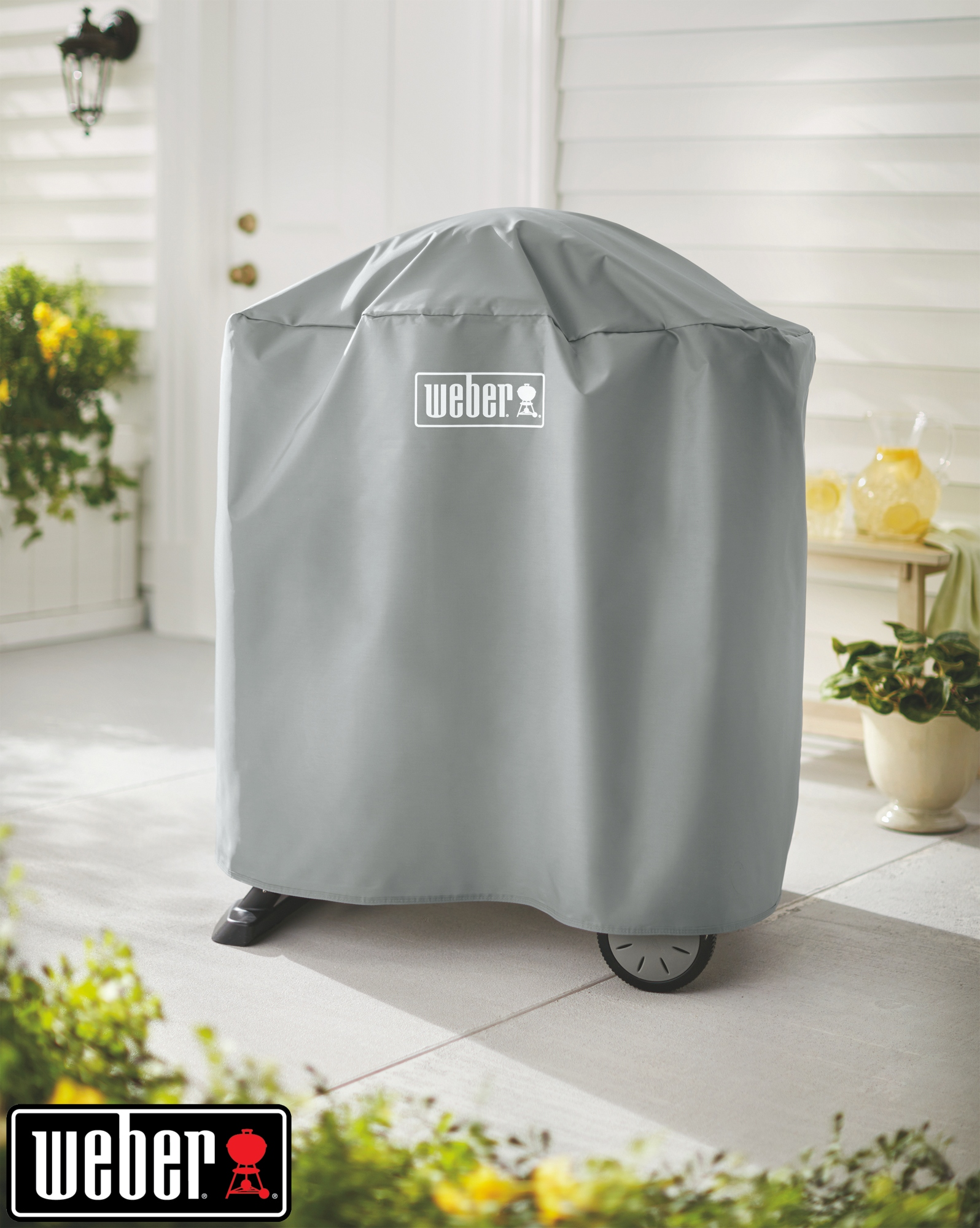Cobertura para barbecue Weber séries Q 1000/Q 2000 com carrinho de apoio - 3