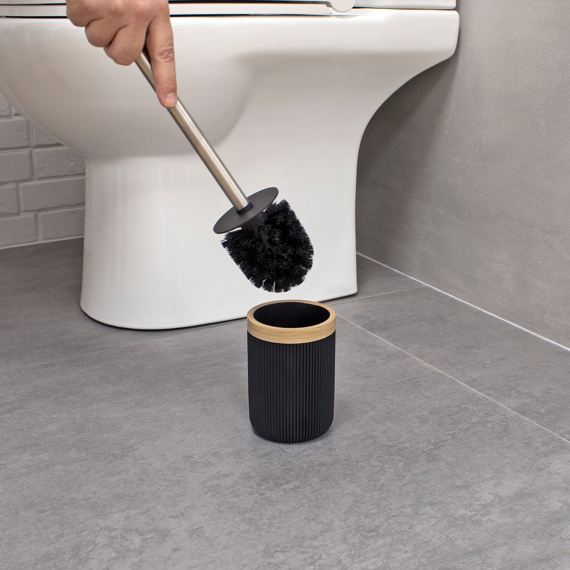 Escobillero Desert negro mate - 5