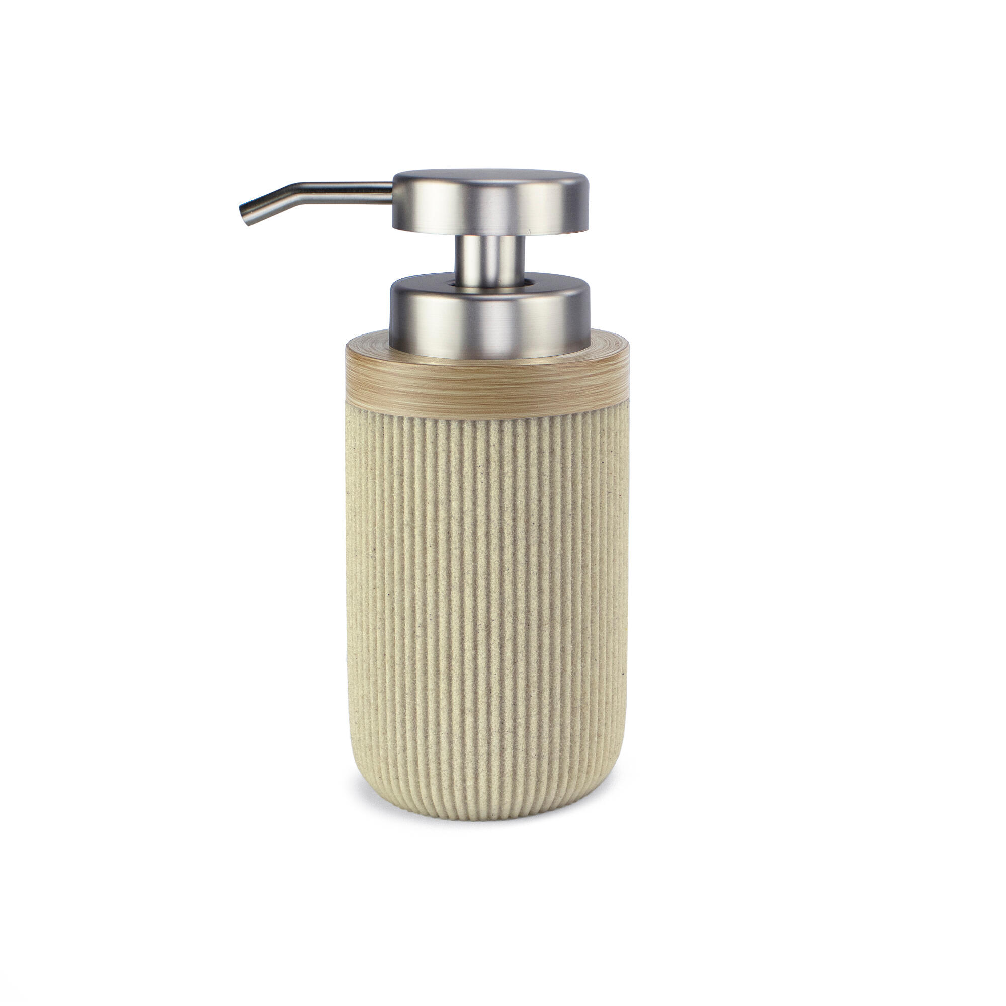 Dispensador de jabón desert beige mate