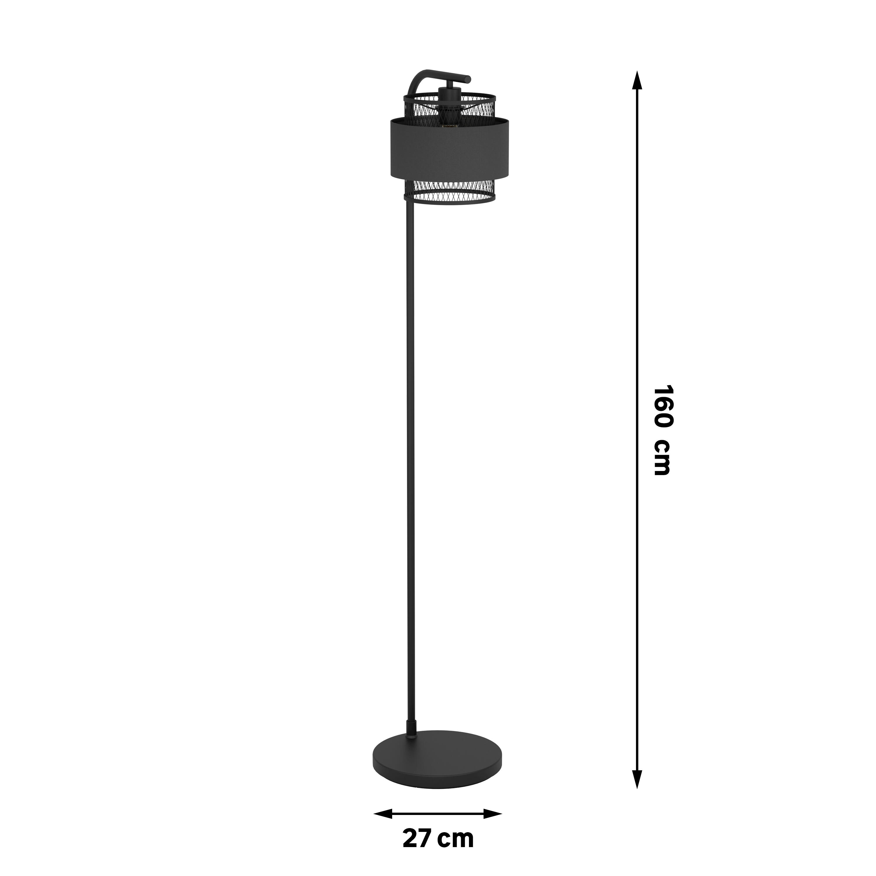 Lampada da terra Ottomane in acciaio, H 160.5 cm, E27 INSPIRE - 17