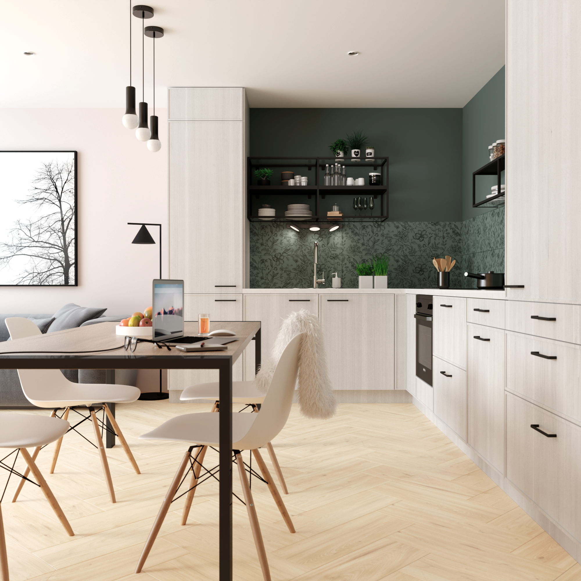 Piastrella da pavimento e rivestimento interno in gres porcellanato 20 x 60 cm rettificato smaltato beige miele opaco Wakefield R9 traffico intenso (pei 4/5) Sp. 7.4 mm 1.32 mq - 4