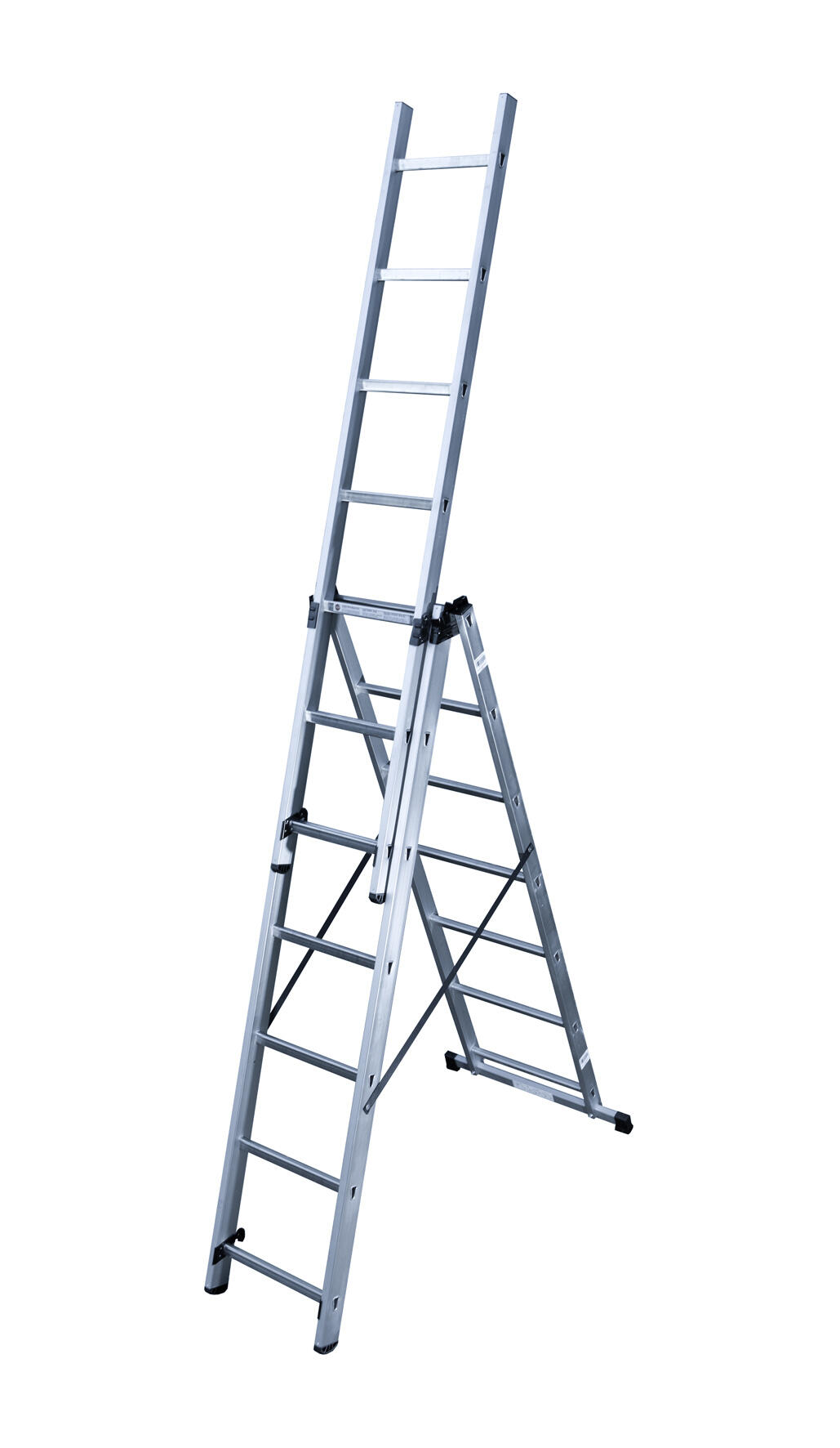 Echelle transformable aluminium HAILO 21 marches - 3