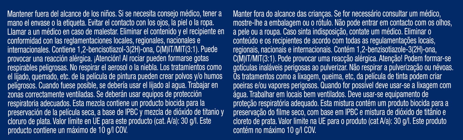 Pintura interior Bienestar BRUGUER mate formato ahorro 8L blanco lino - 2