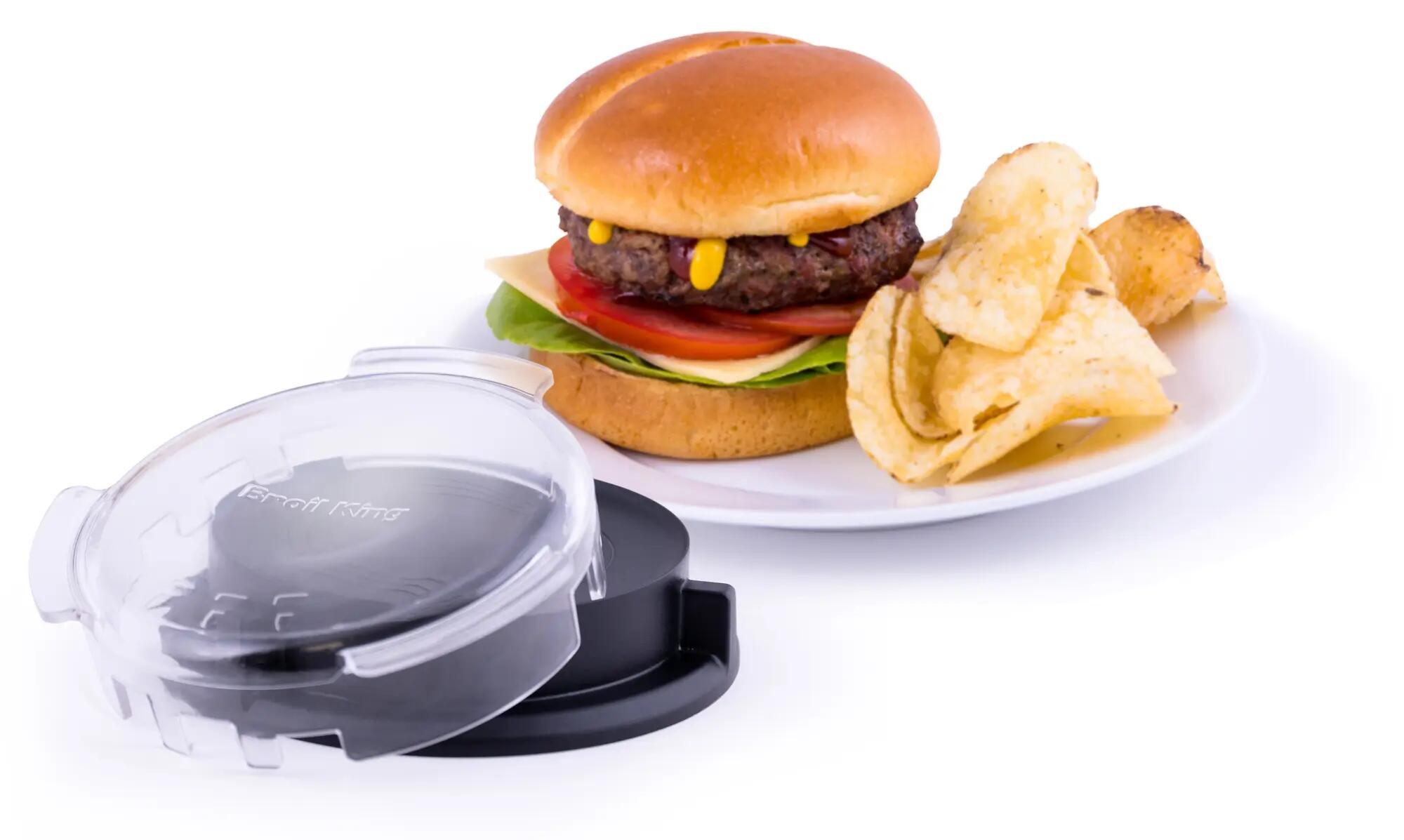 Prensa para hamburguesas de plástico deluxe