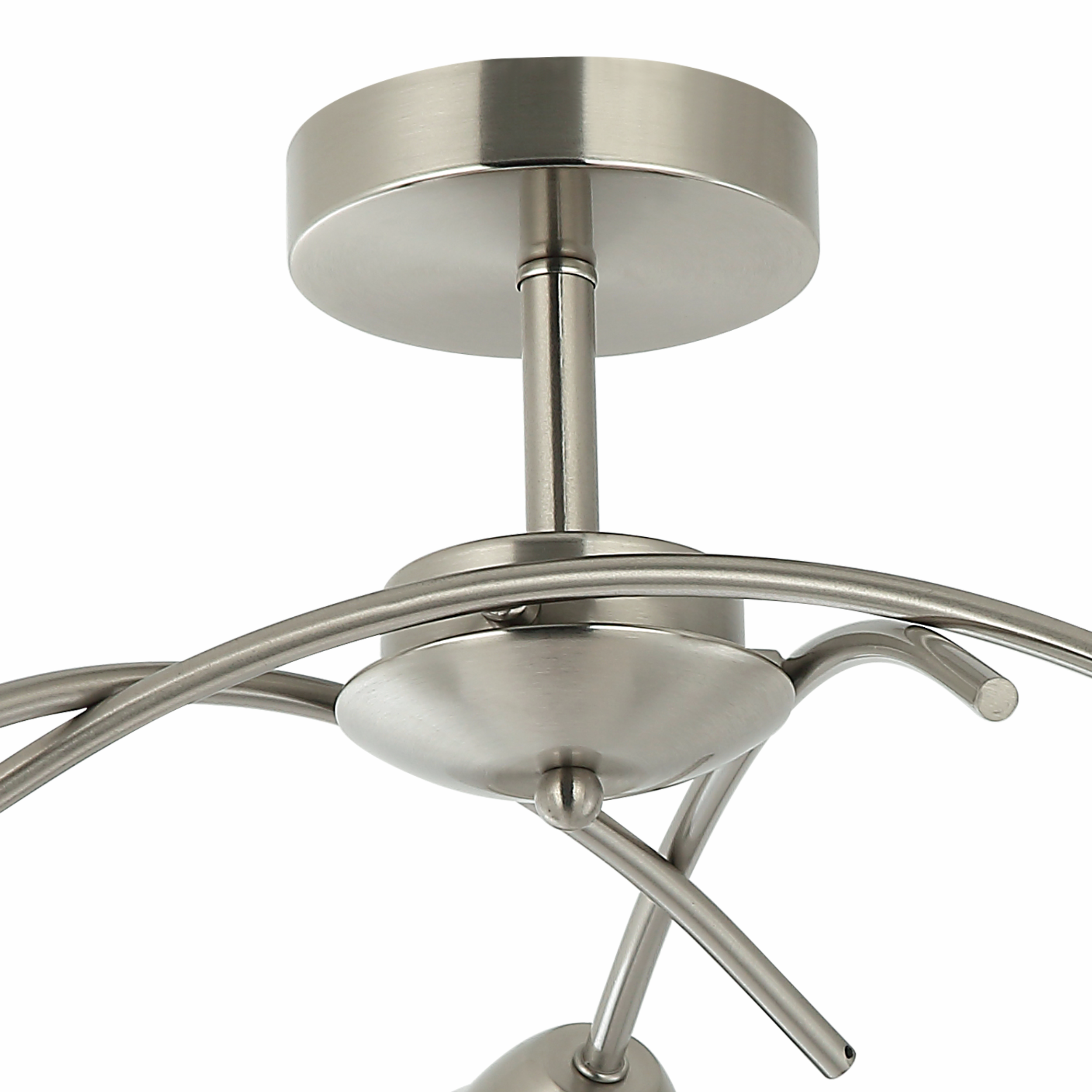 Lampa sufitowa Donna nikiel 3 x E27 Lamkur - 8