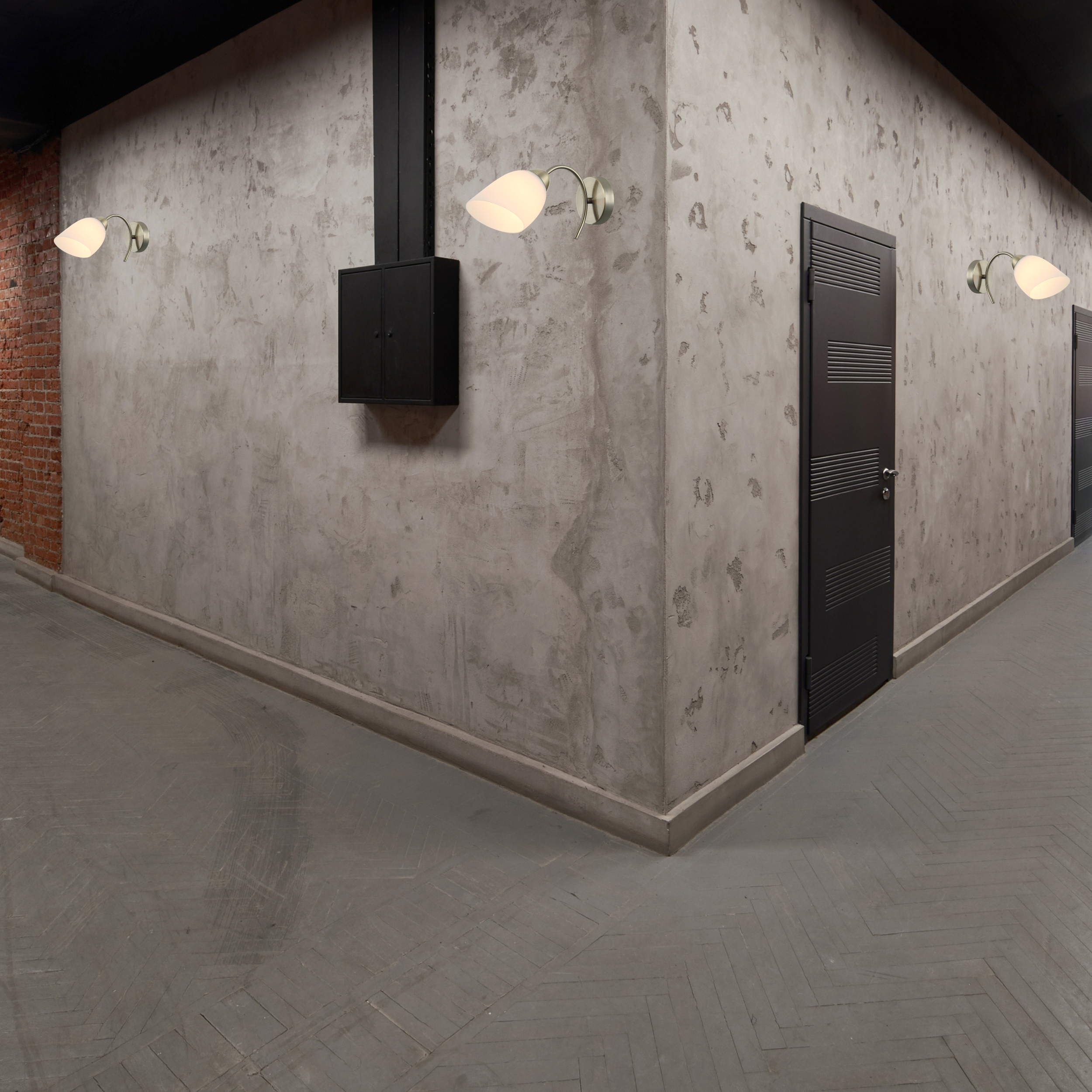 Kinkiet Donna patyna E27 Lamkur - 4