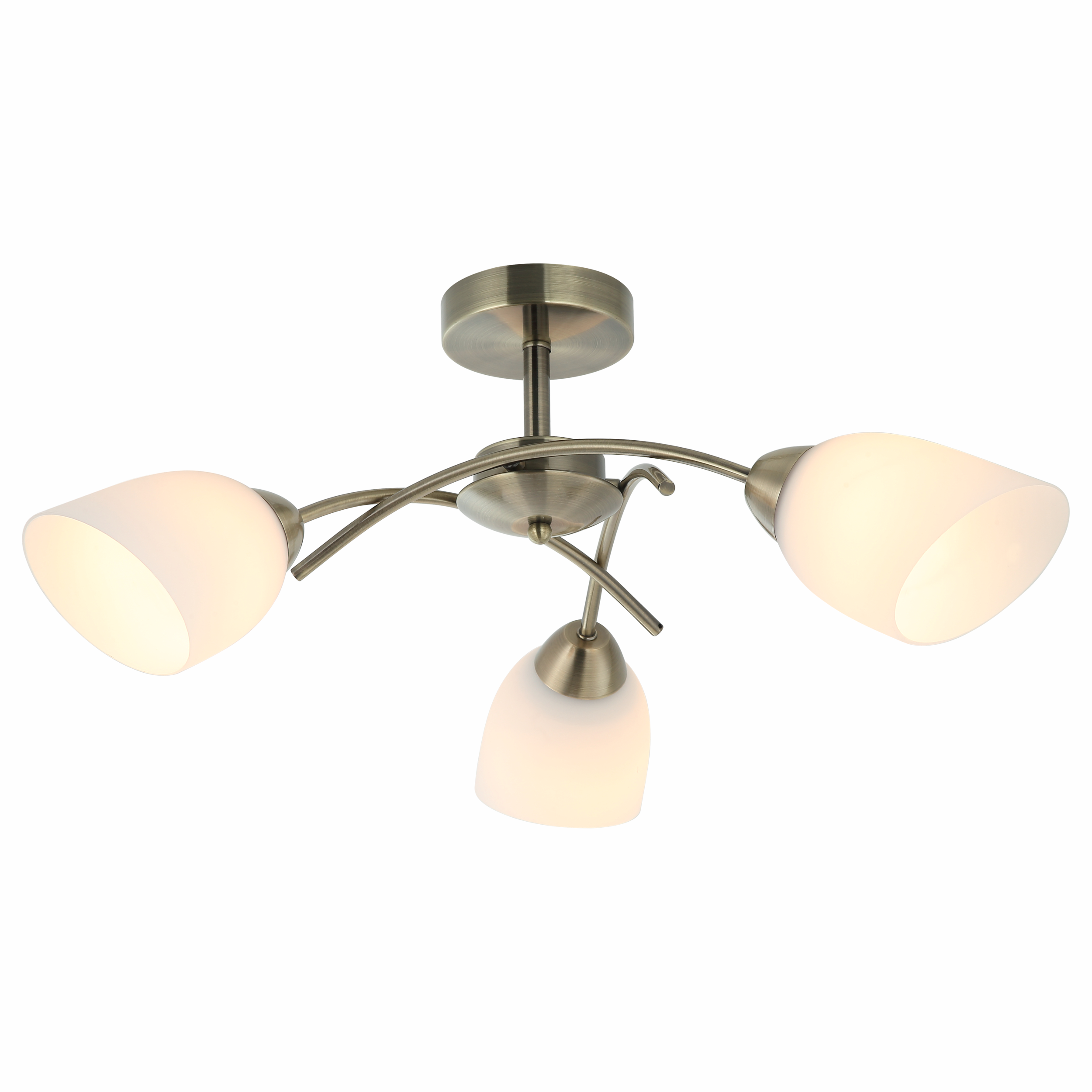 Lampa sufitowa Donna patyna 3 x E27 Lamkur - 6