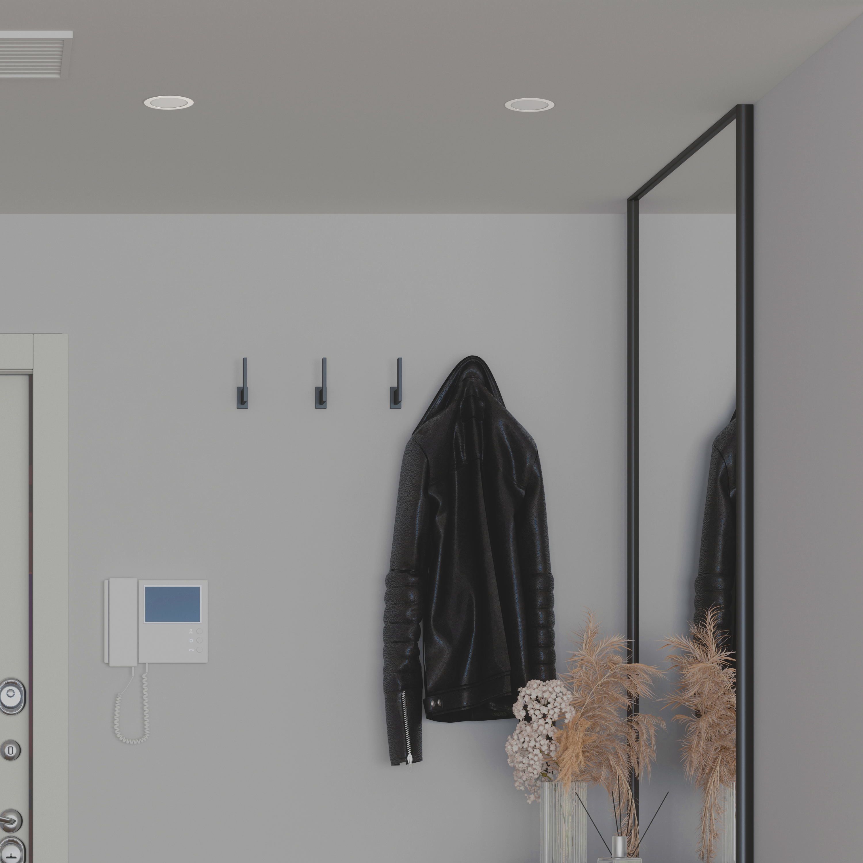 Downlight LED empotrable INSPIRE EXTRAFLAT blanco redondo ø12 cm 1160 lm 4000K CRI 89-80 luz natural y fiel IP20 - Foco LED empotrado para techos - 4