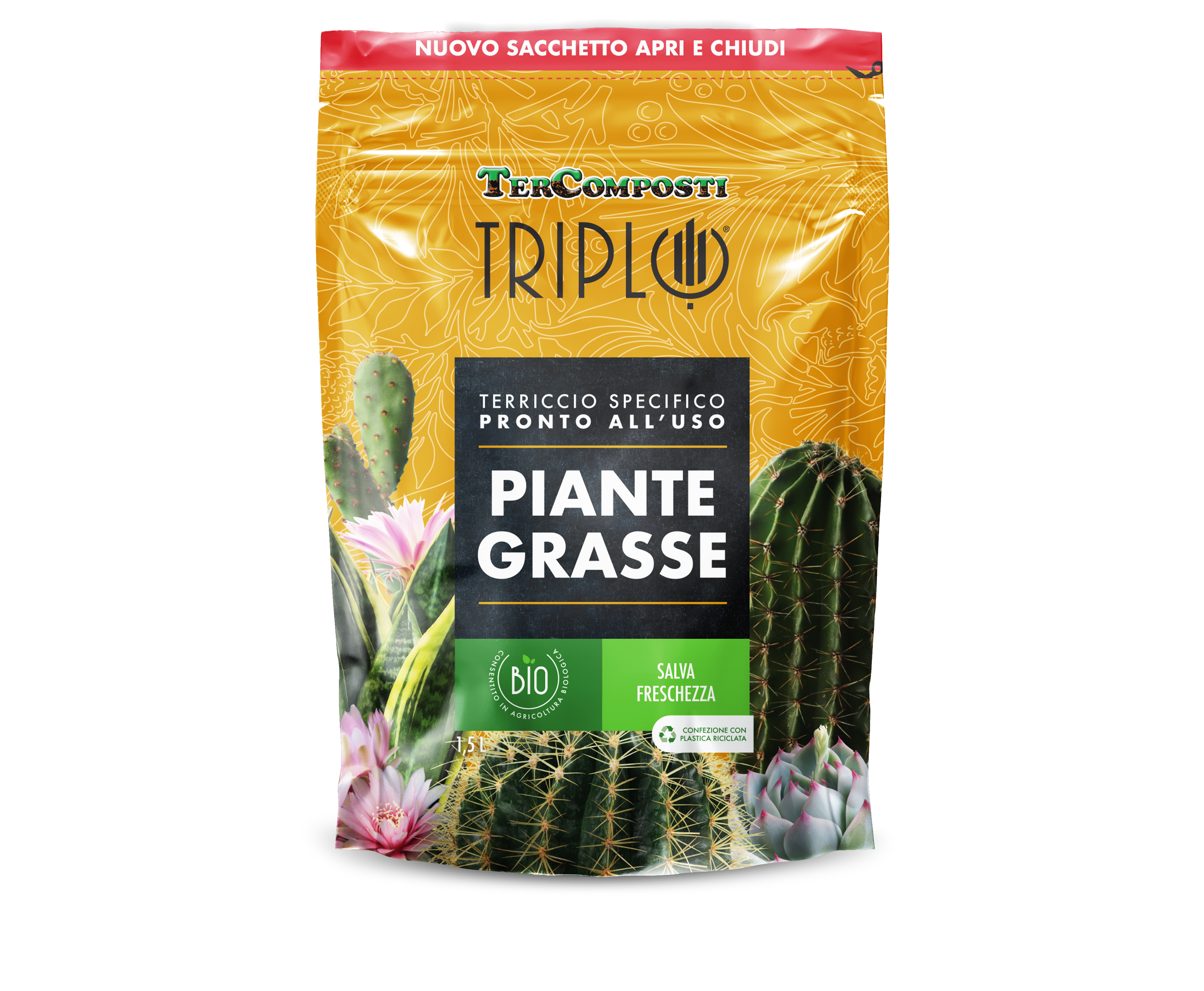 Terriccio TERCOMPOSTI pianta grassa 1.5L - 2