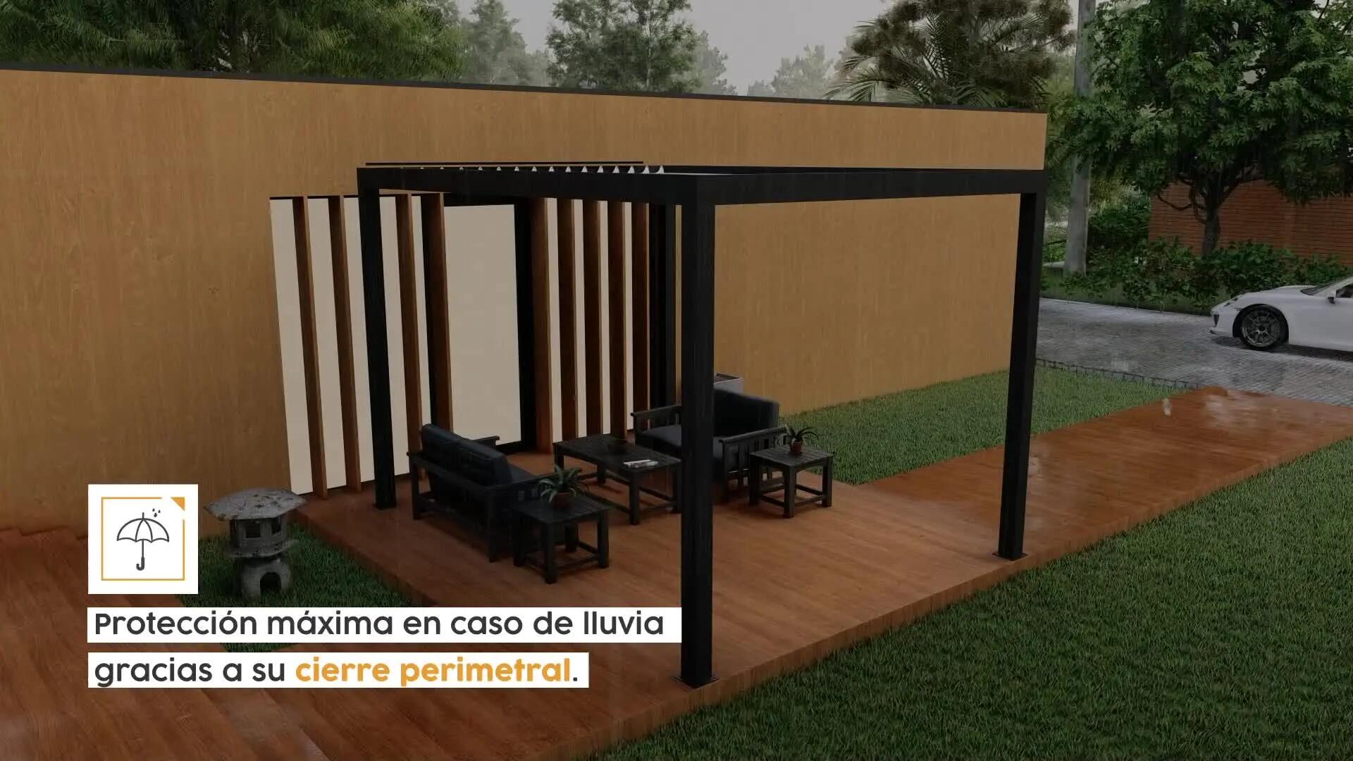 Pérgola bioclimática Genova