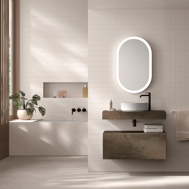 Mueble de baño con lavabo  Texture verde oscuro  80x46 cm