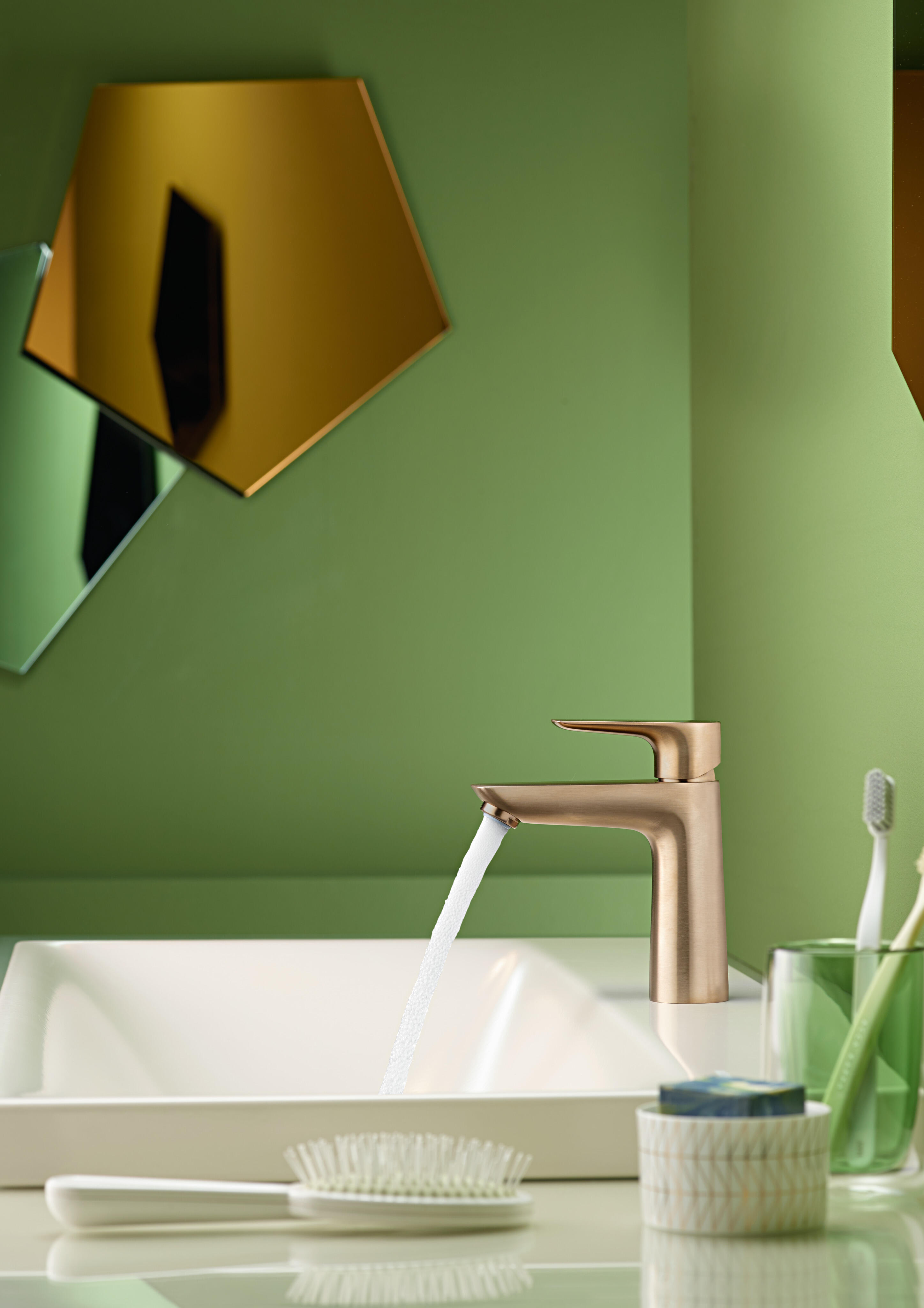 Mitigeur de lavabo M bronze, Talis e eco, HANSGROHE - 2
