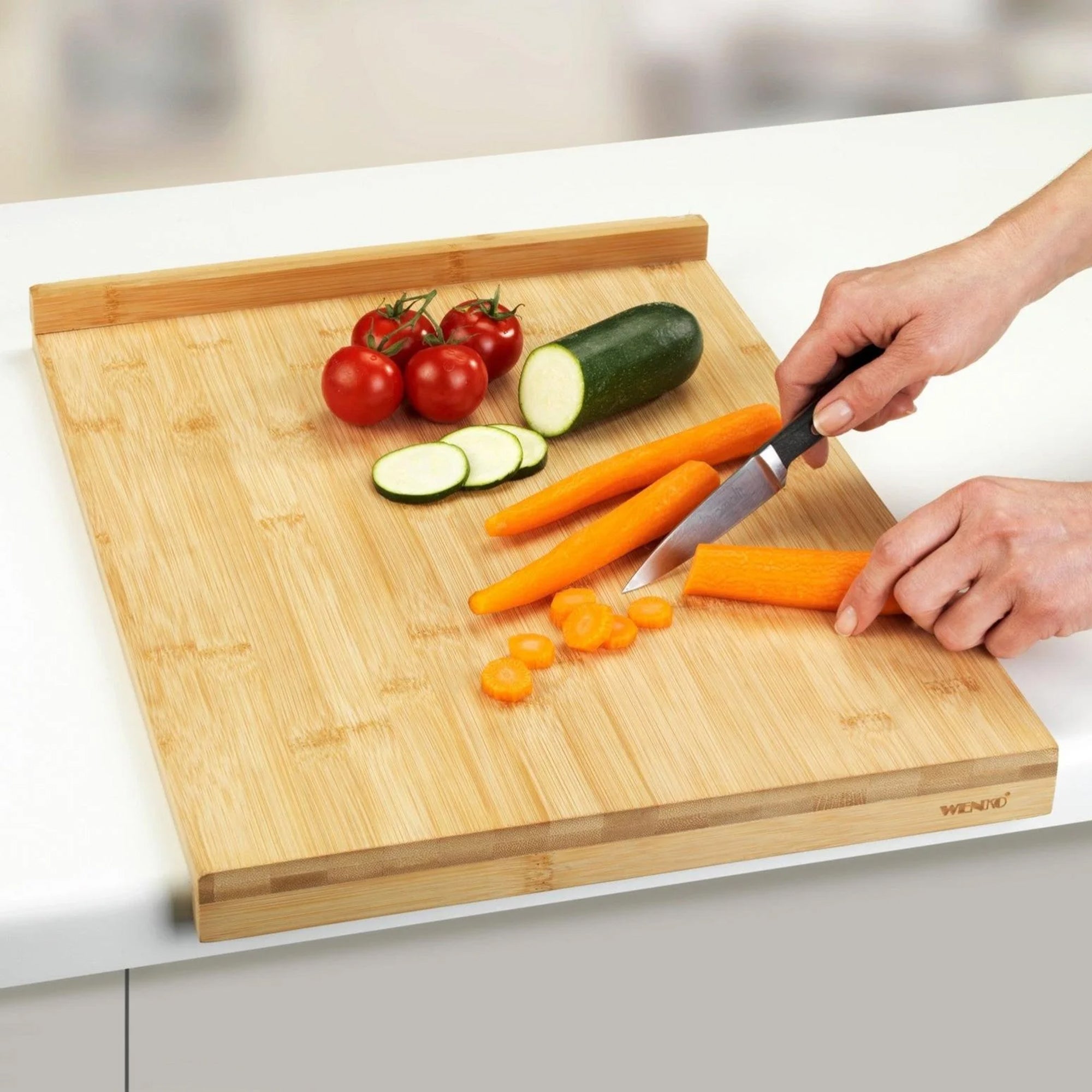 Tabla De Picar Para Cocina Alimentos Profesional 46 X 30 Cm