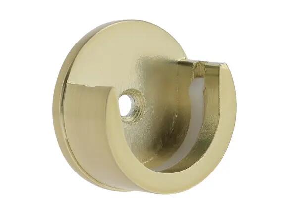 2 soportes entreparedes oro mate 28 mm