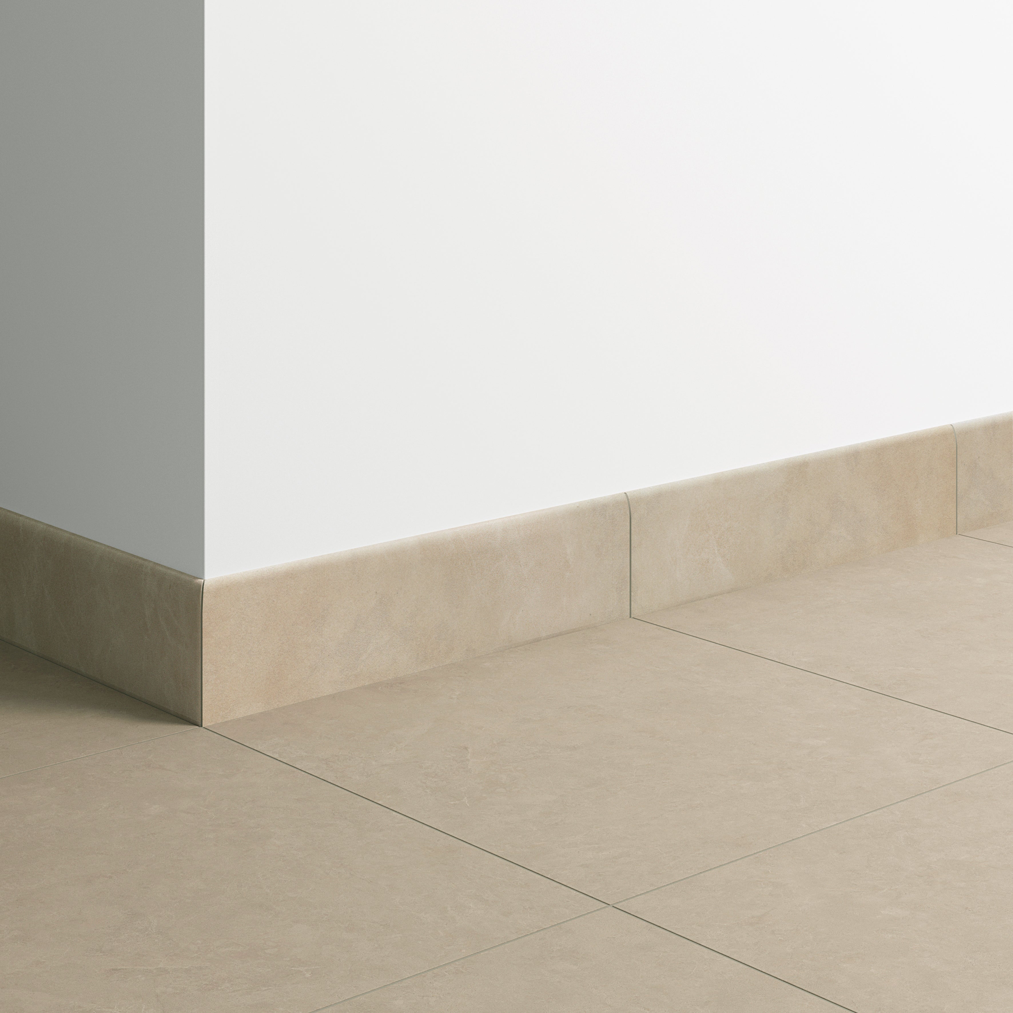 Lot de 3 plinthes Pierre beige n°18, Ht.  x L. 33 cm, Ep.7.9 mm - 2