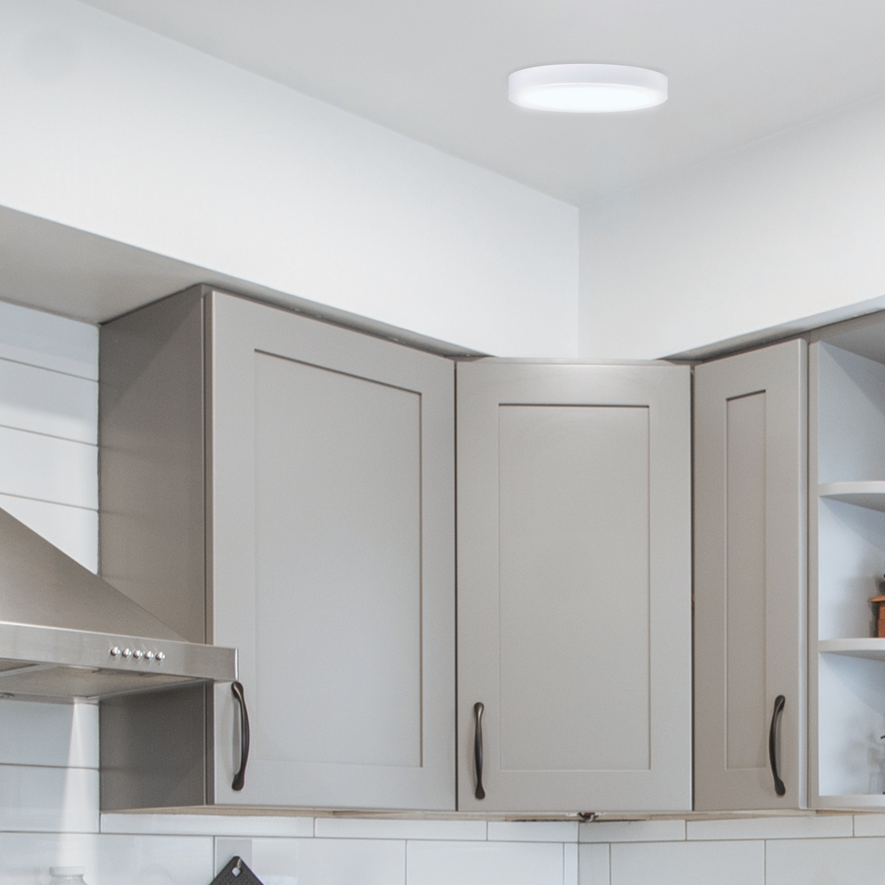 Foco de superficie redondo 1600 lm 6000 k Inspire Surface L - 3