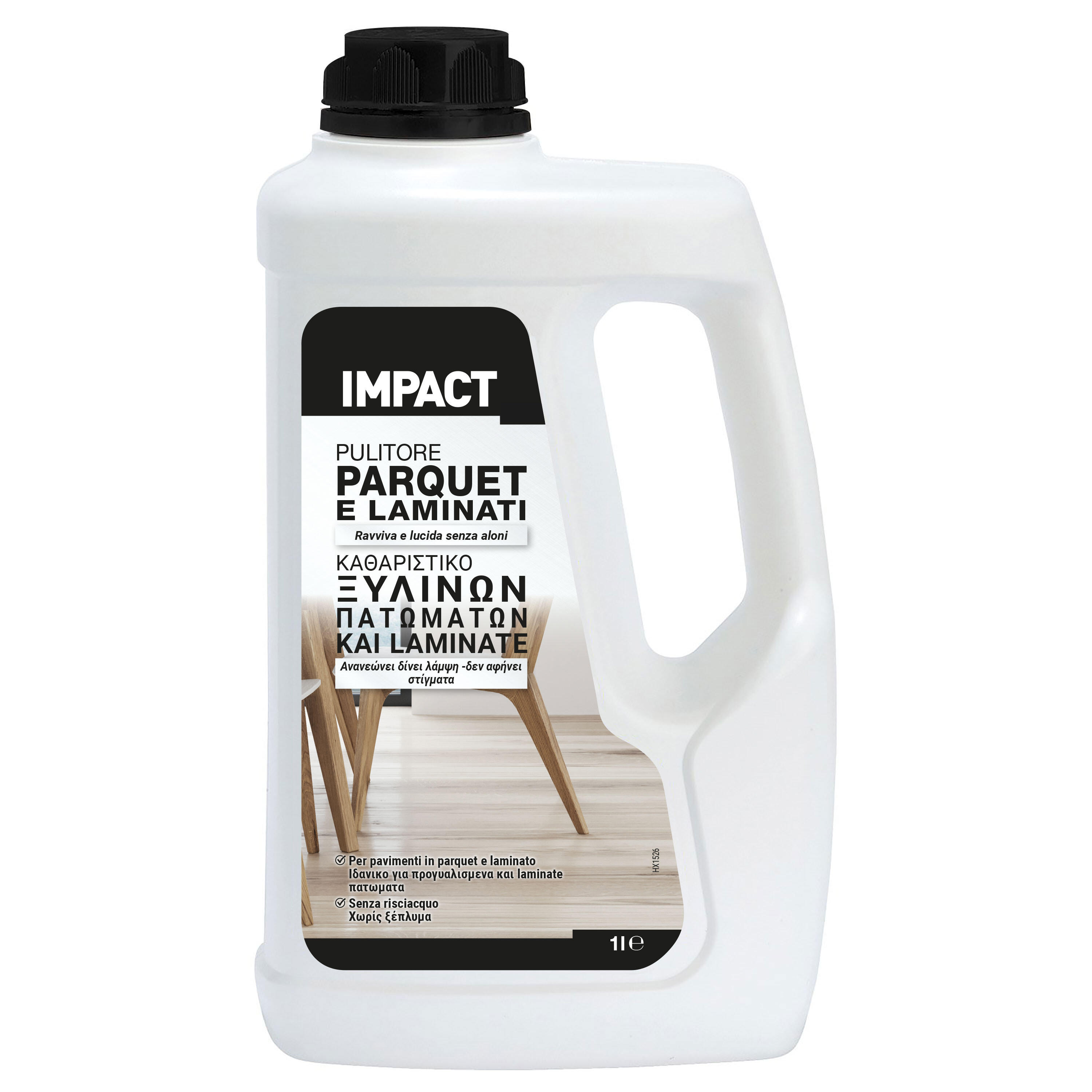 Detergente IMPACT Pulitori per parquet e laminati liquido 1 L - 4