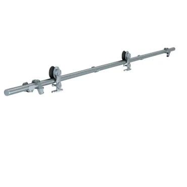 Guía puerta interior corredera alumino Toledo pared puerta hasta 83cm Artens - 3