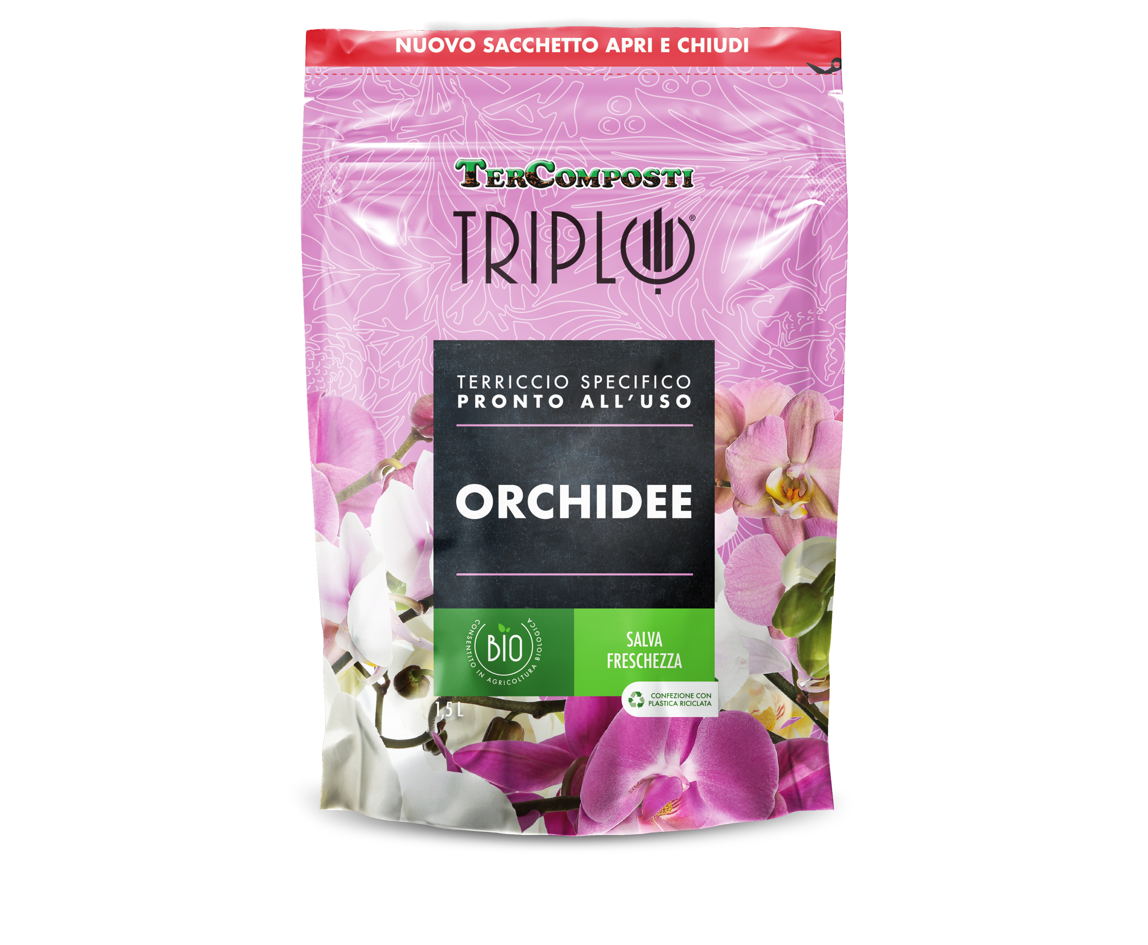 Terriccio TERCOMPOSTI orchidea 1.5L - 2
