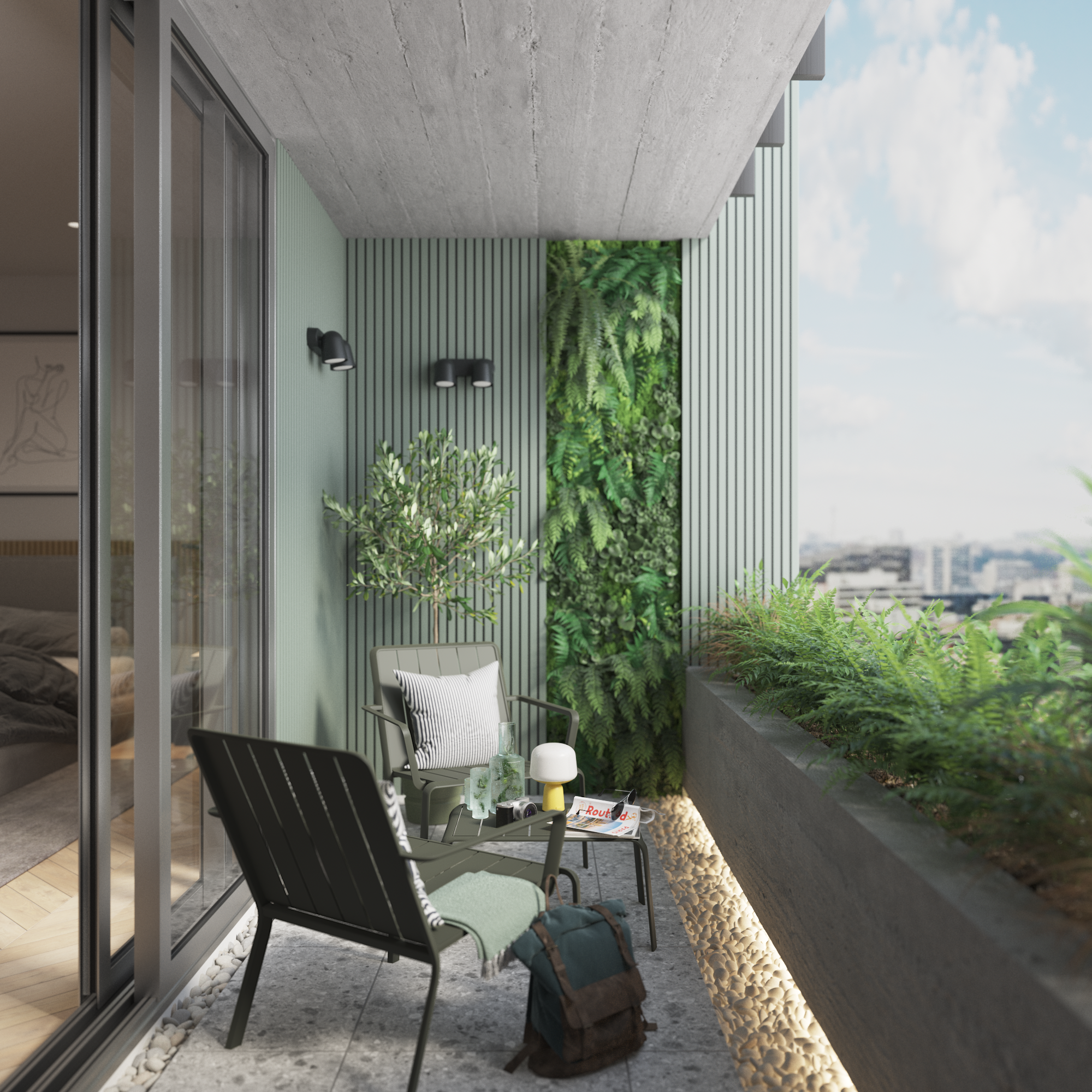 Sedia da giardino in acacia con braccioli pieghevole Solaris NATERIAL, seduta in acacia beige - 3