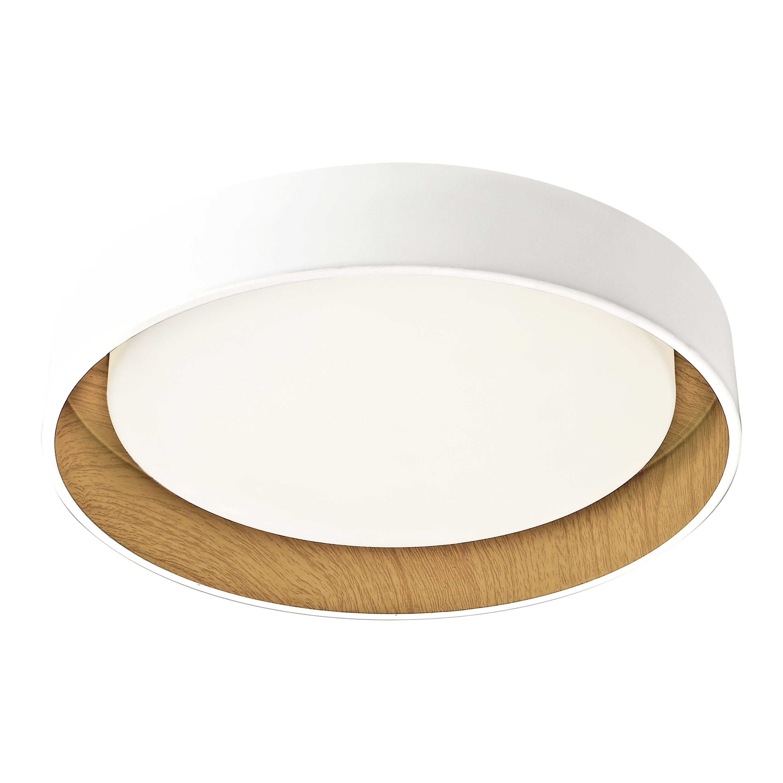 Plafon Malai biały śr. 30 cm LED Inspire