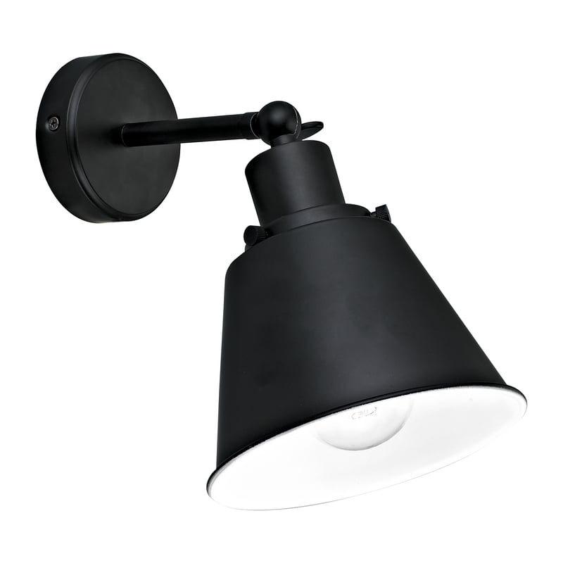 Reflektor Gerli czarny E27 IP44 Inspire