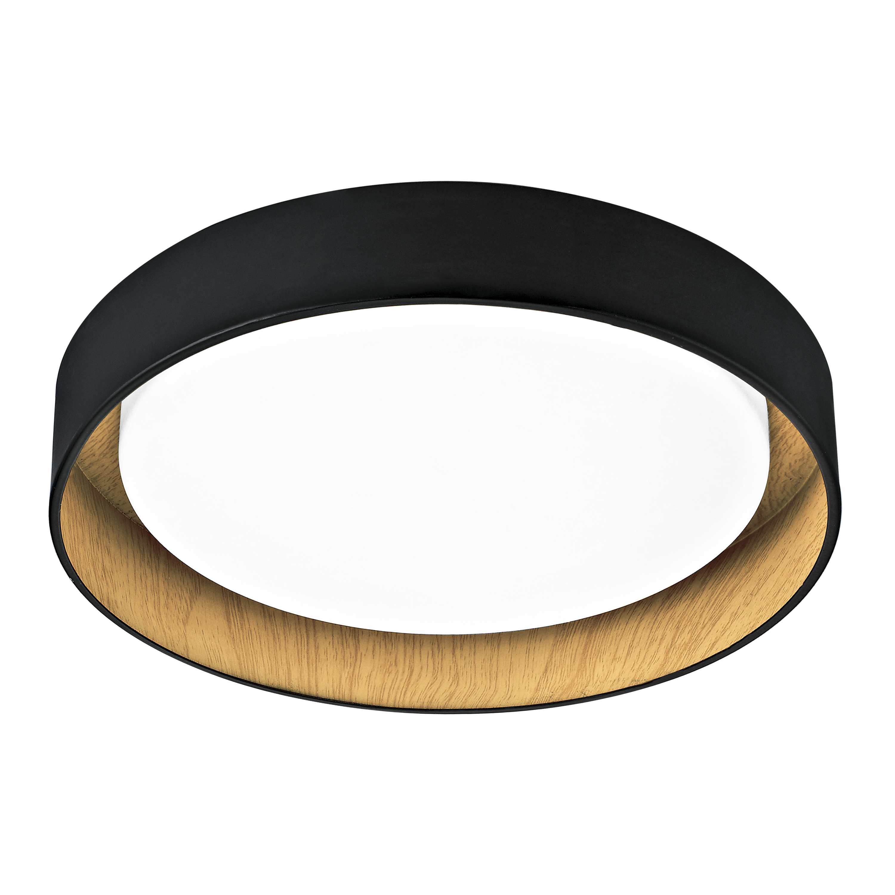 Plafon Malai czarny śr. 30 cm LED Inspire