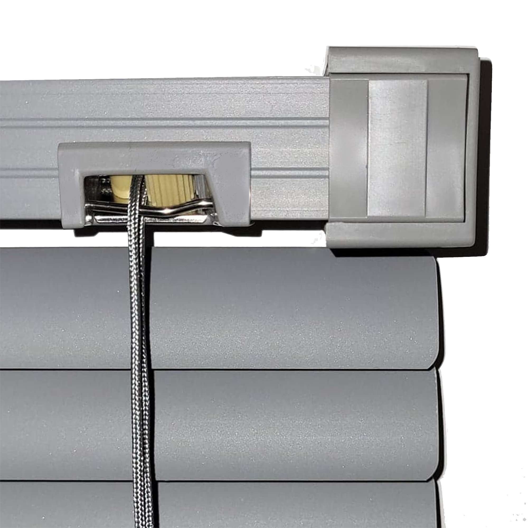 Estore laminado BREGA 100X155CM PVC CINZA - 3