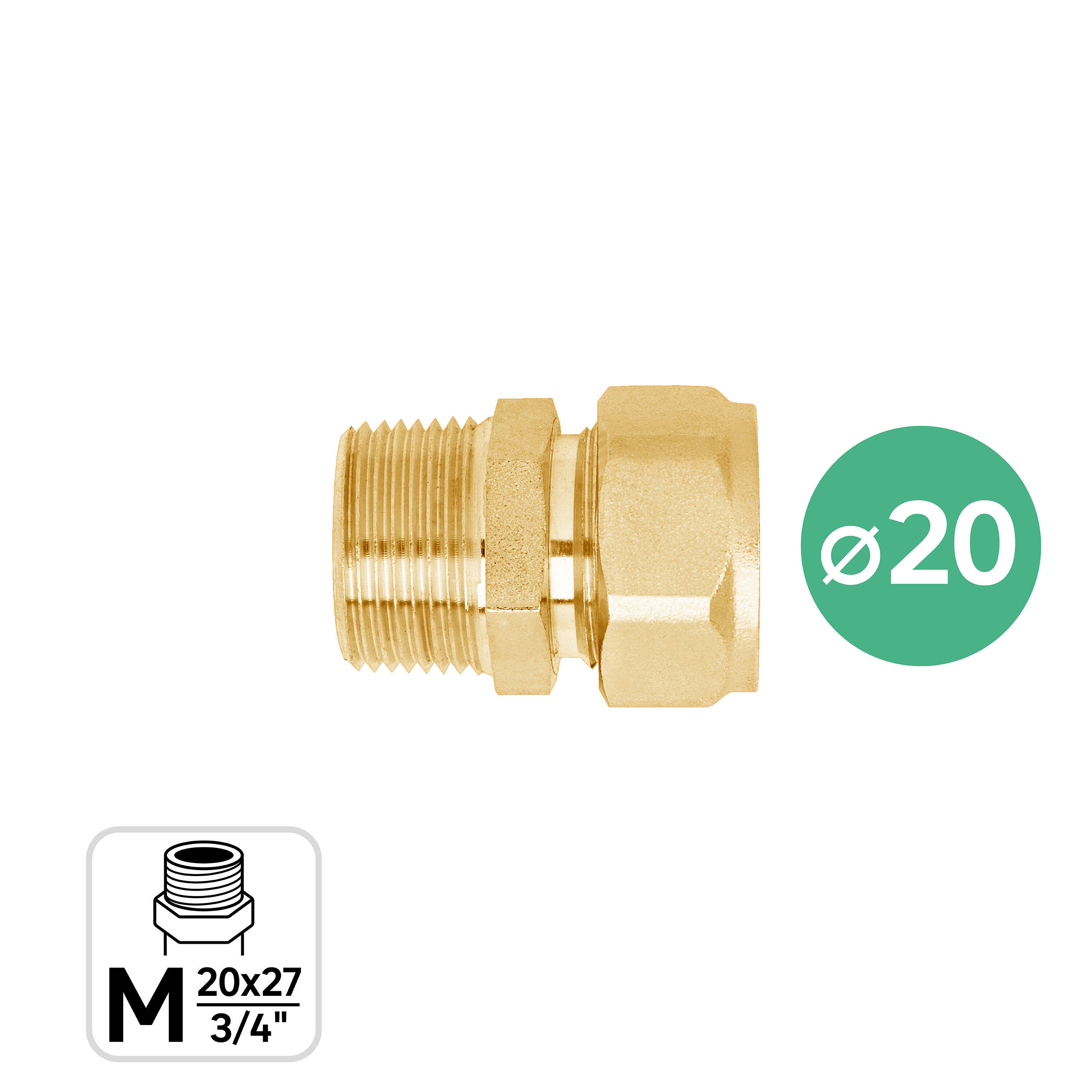 Raccordo A Barra Ottone 3/8 Raccordo A Barra In Ottone Massiccio 3/8" - Per Tubi ID 1/4", Filettatura Maschio NPT, Per Aria, Carburante, Acqua Tubo Carburante - Foto 9