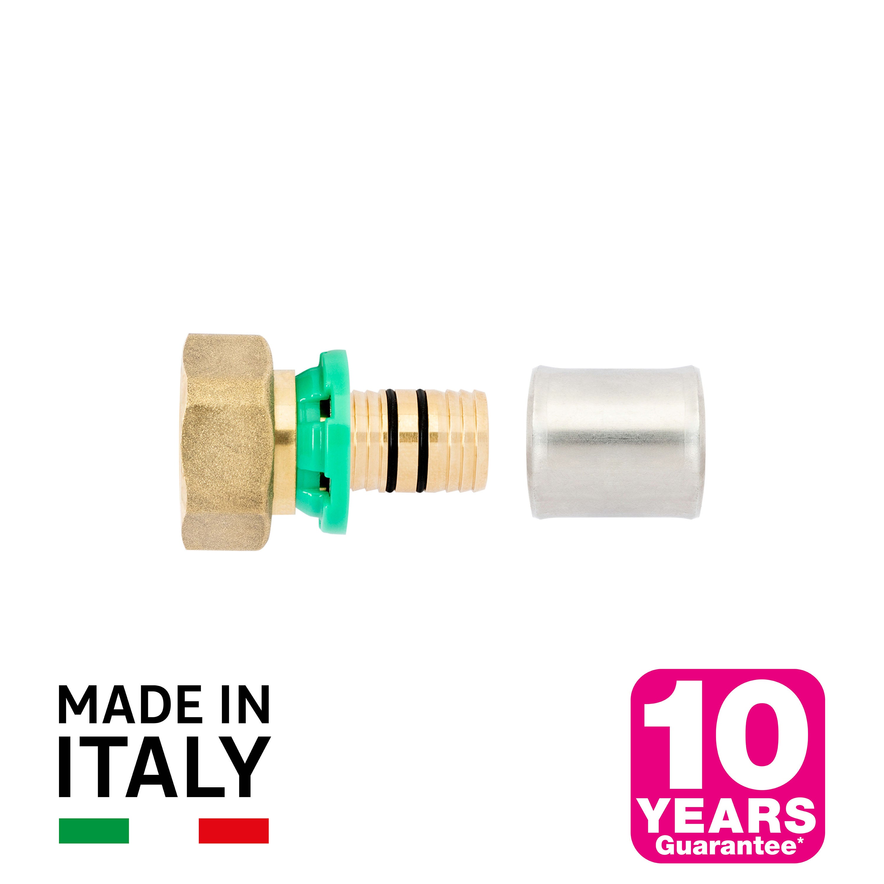 Raccord écrou-libre à sertir multicouche ⌀ 20 F20x27 (3/4