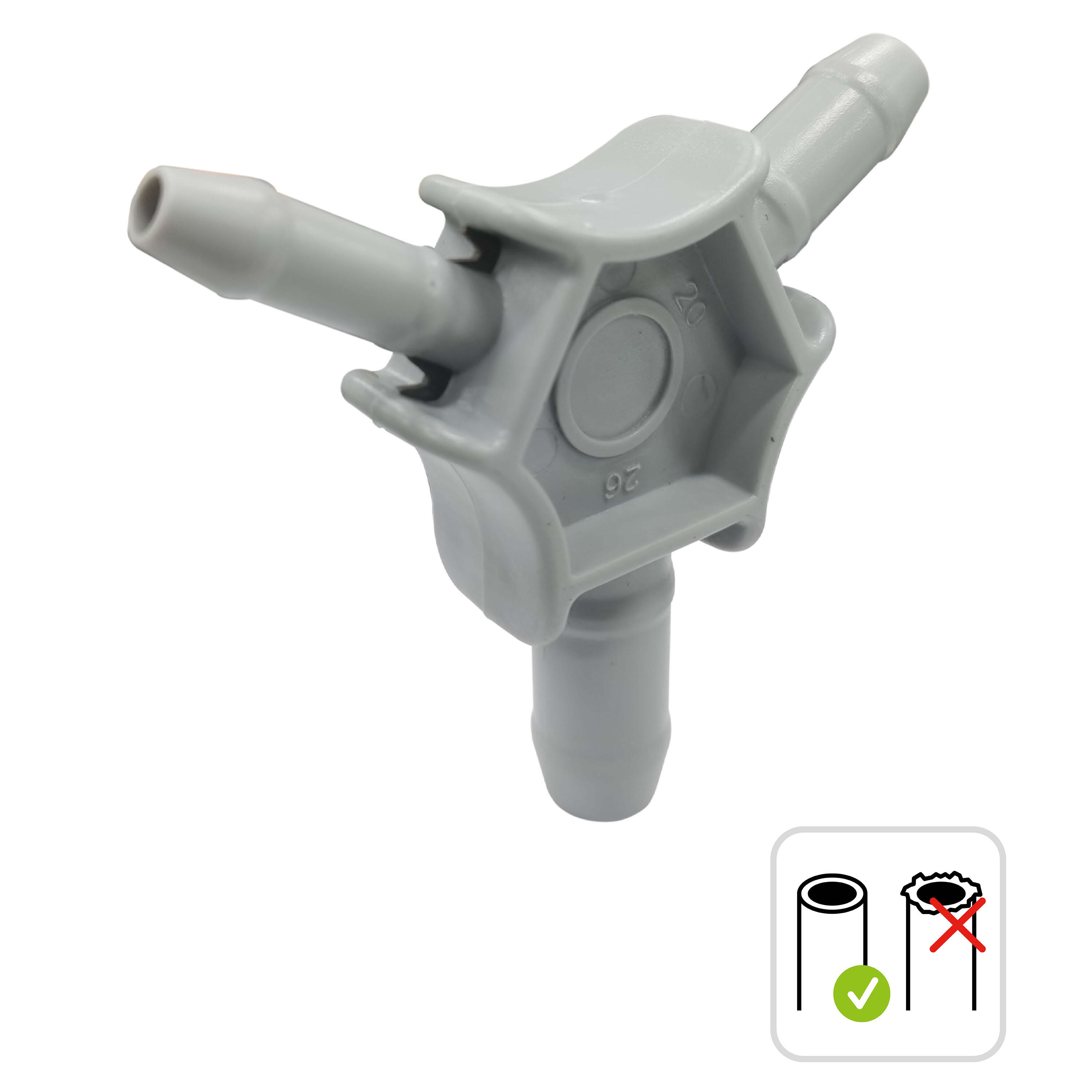 Calibreur ébavureur pour tube multicouche D. 26mm, EQUATION - 2